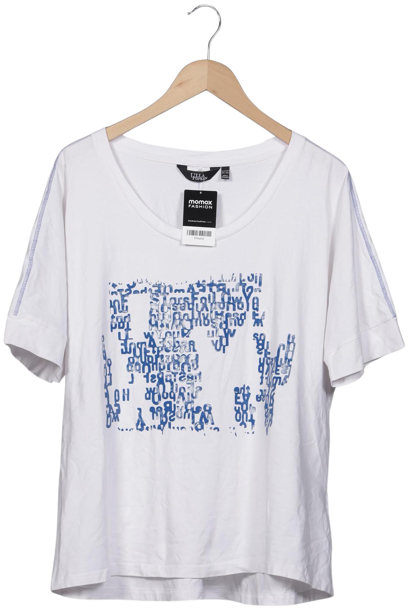 

Ulla Popken Damen T-Shirt, weiß, Gr. 46