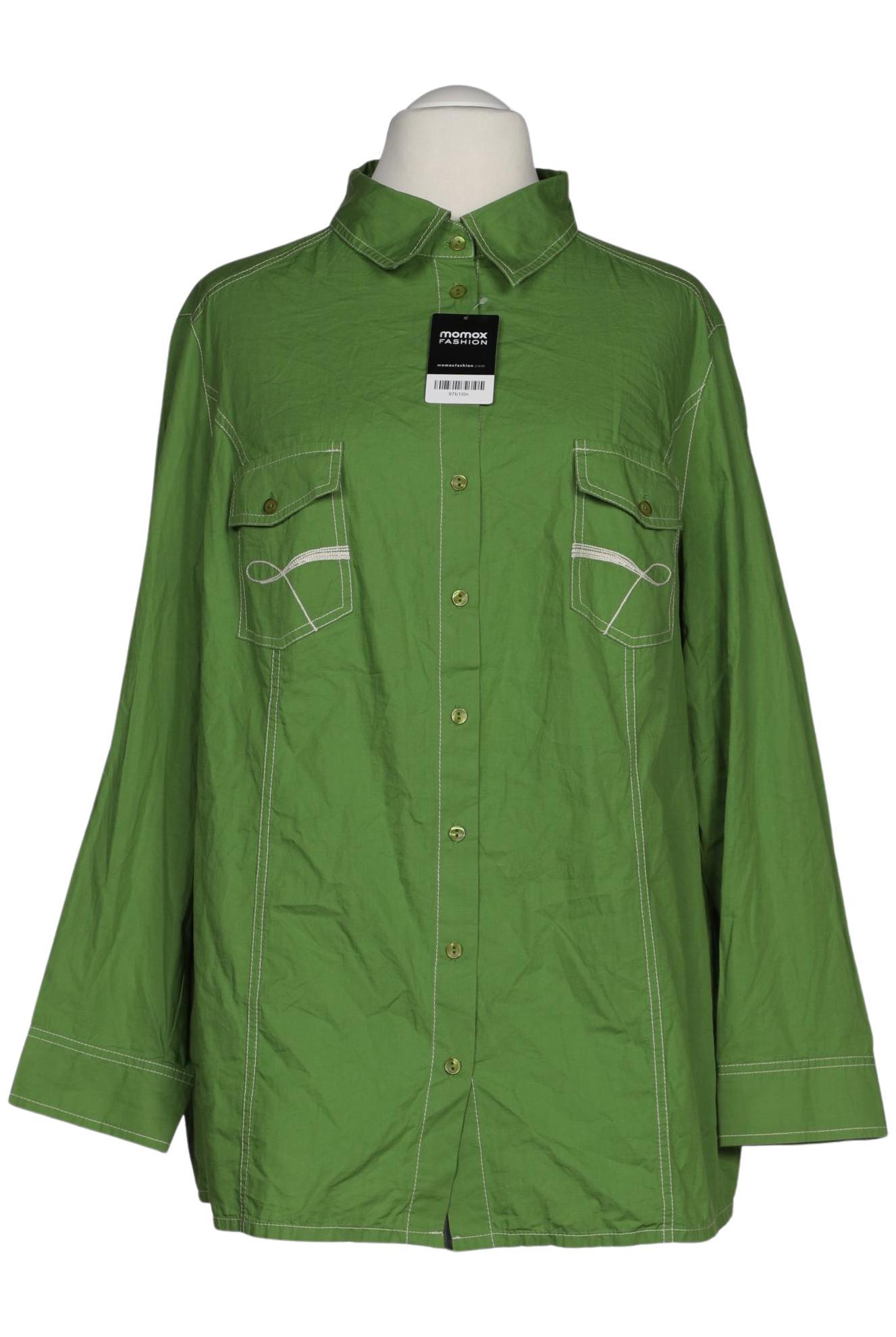 

Ulla Popken Damen Bluse, grün, Gr. 54