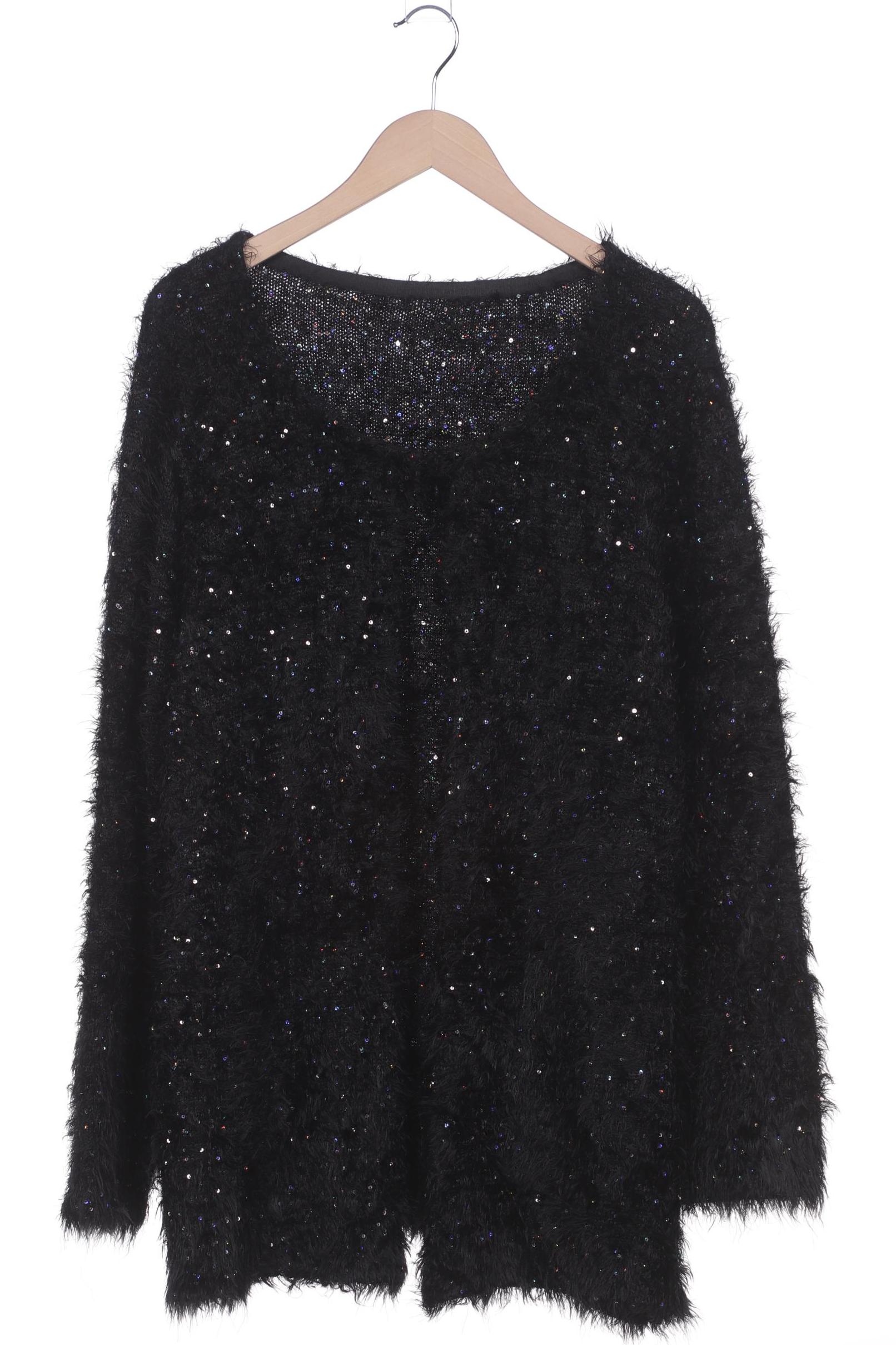 

Ulla Popken Damen Strickjacke, schwarz, Gr. 46