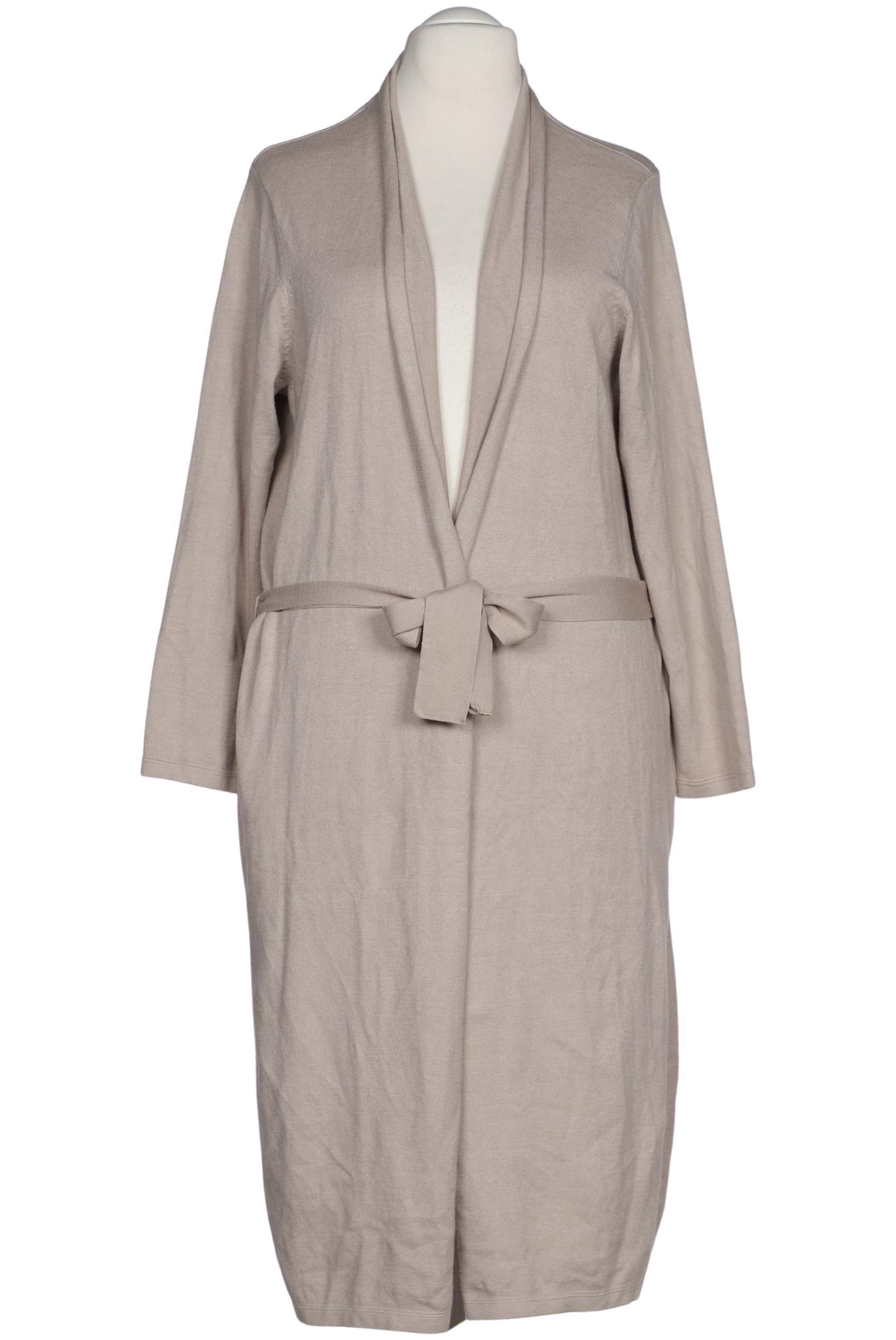 

Ulla Popken Damen Strickjacke, beige, Gr. 46