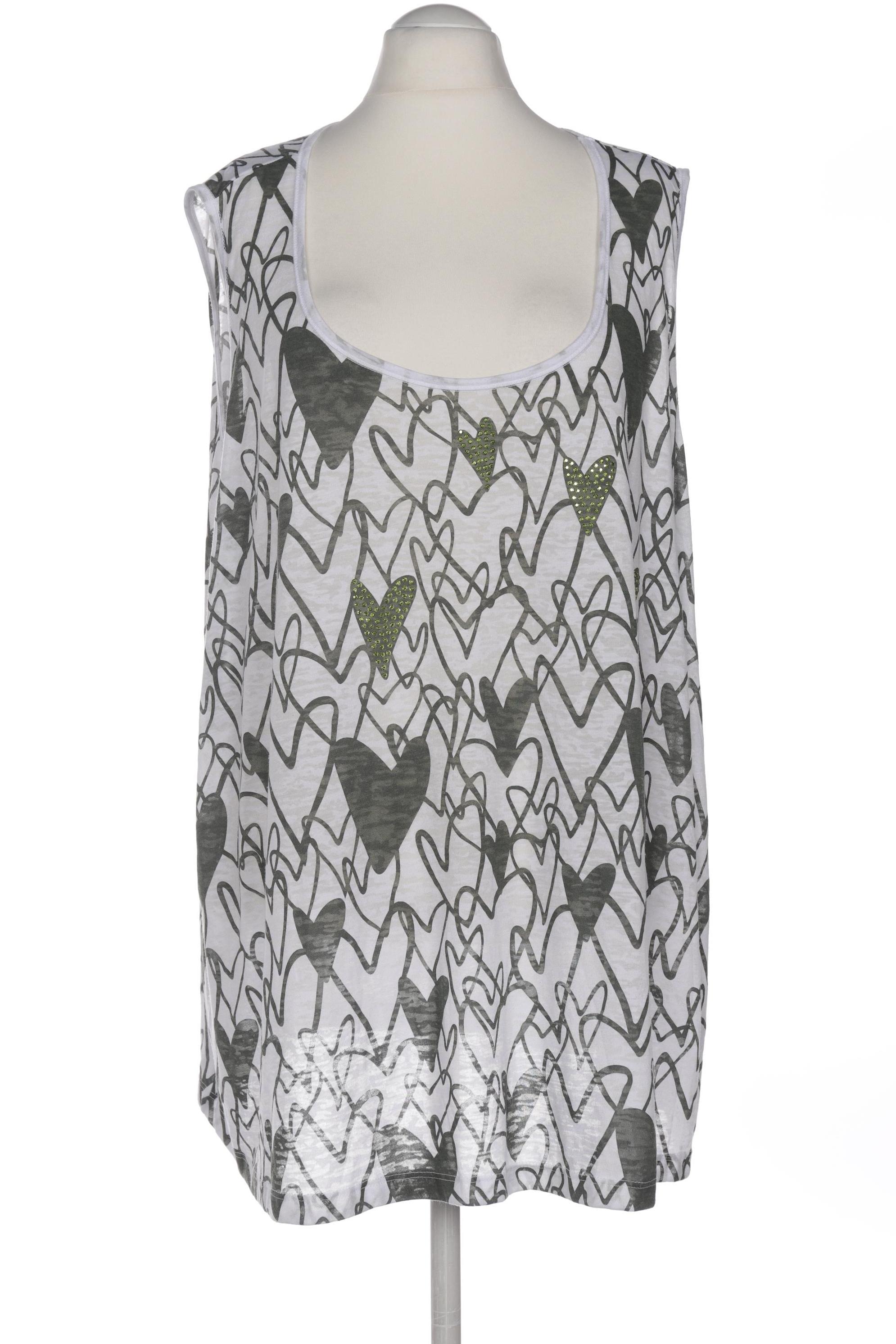 

Ulla Popken Damen Top, weiß