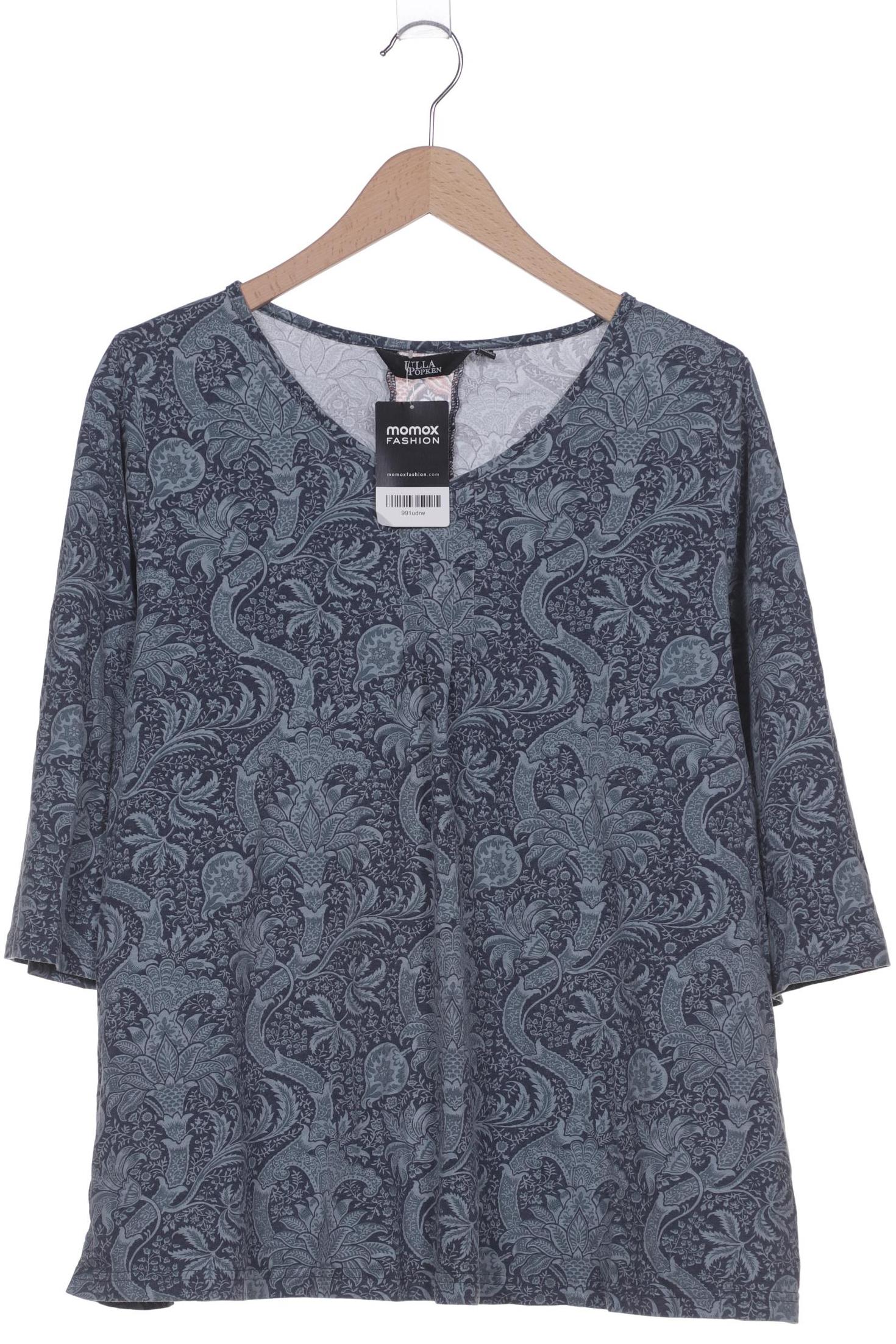 

Ulla Popken Damen Langarmshirt, grau, Gr. 46