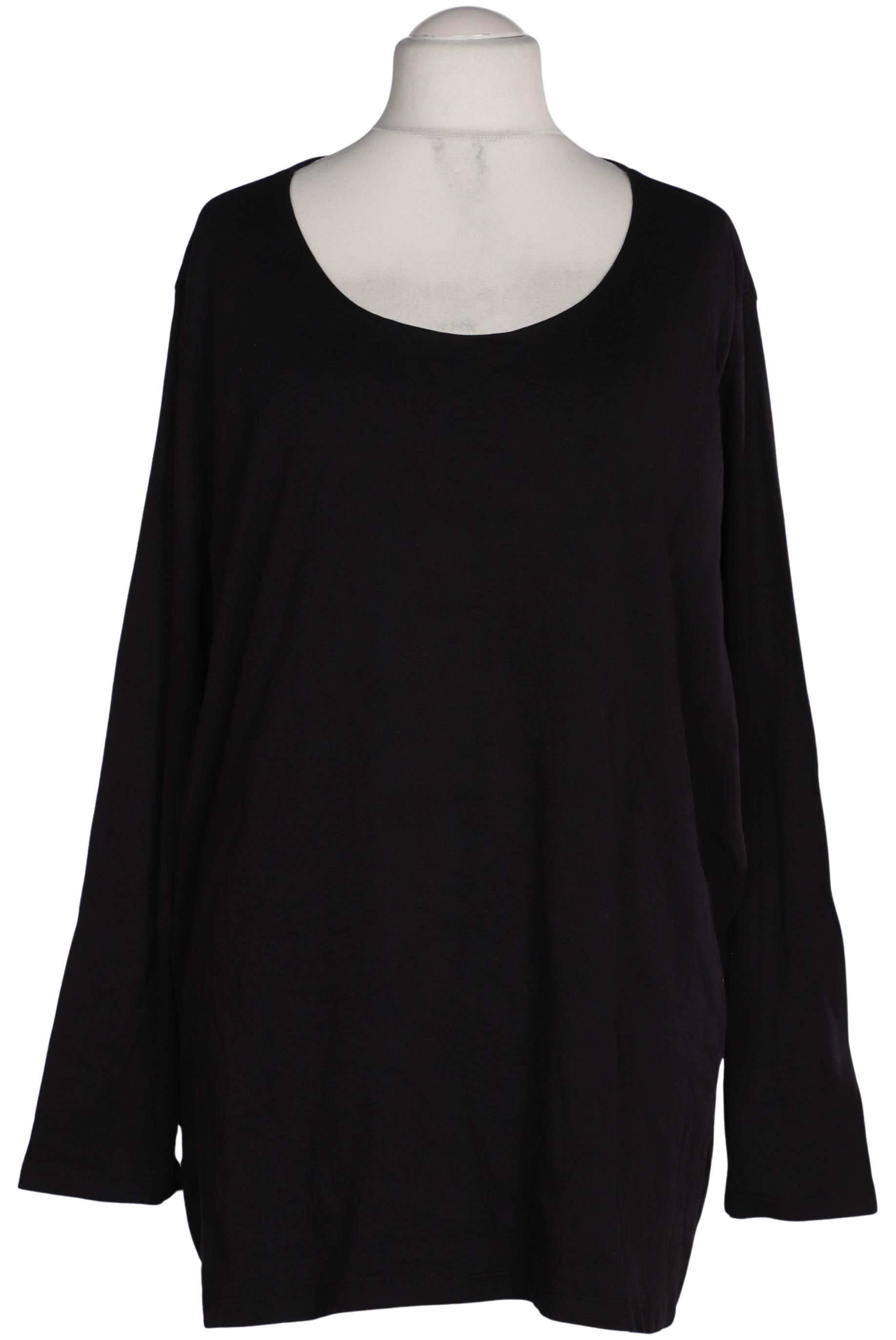 

Ulla Popken Damen Langarmshirt, schwarz, Gr. 58