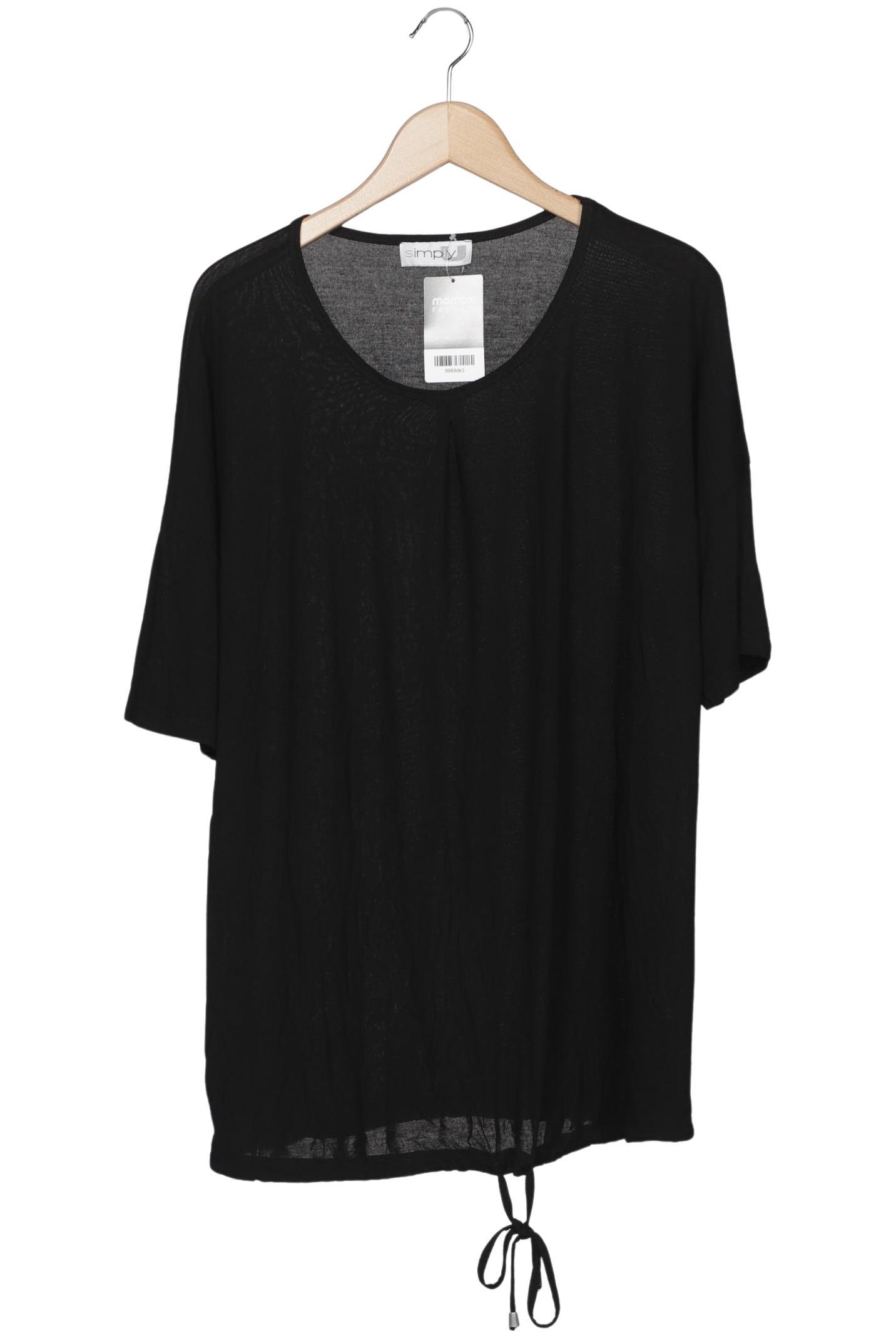 

Ulla Popken Damen T-Shirt, schwarz, Gr. 46