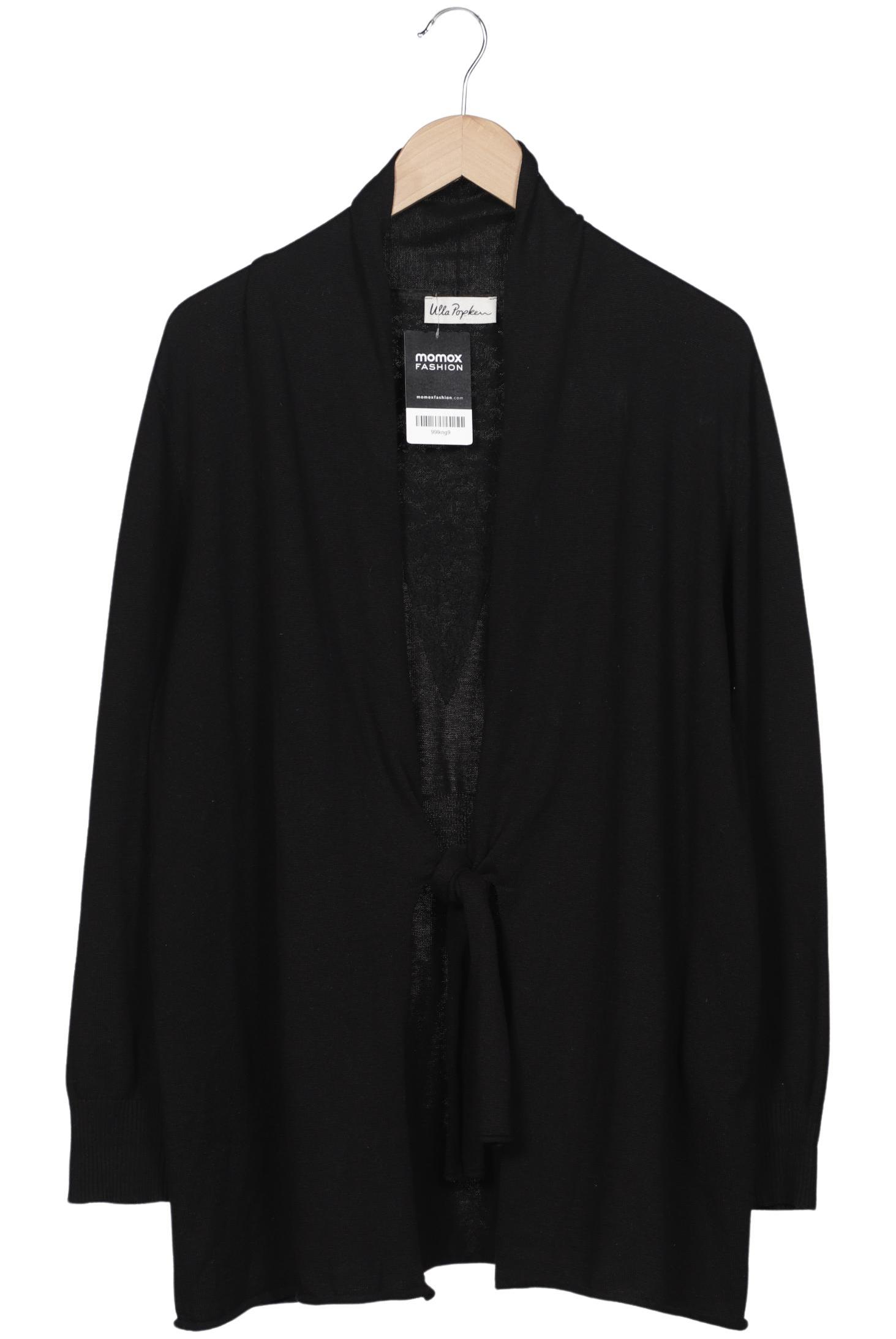 

Ulla Popken Damen Strickjacke, schwarz, Gr. 46