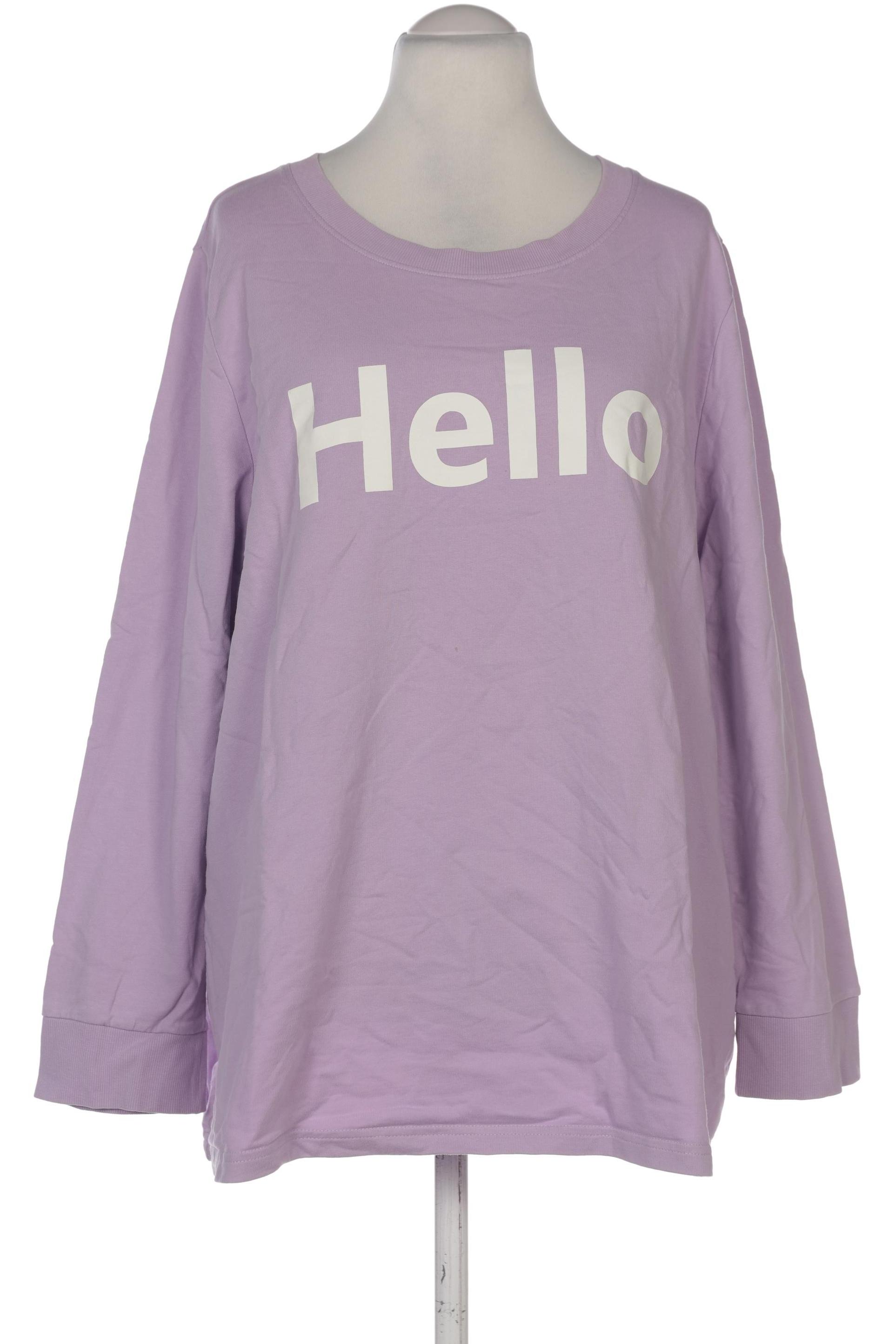 

Ulla Popken Damen Sweatshirt, flieder, Gr. 54