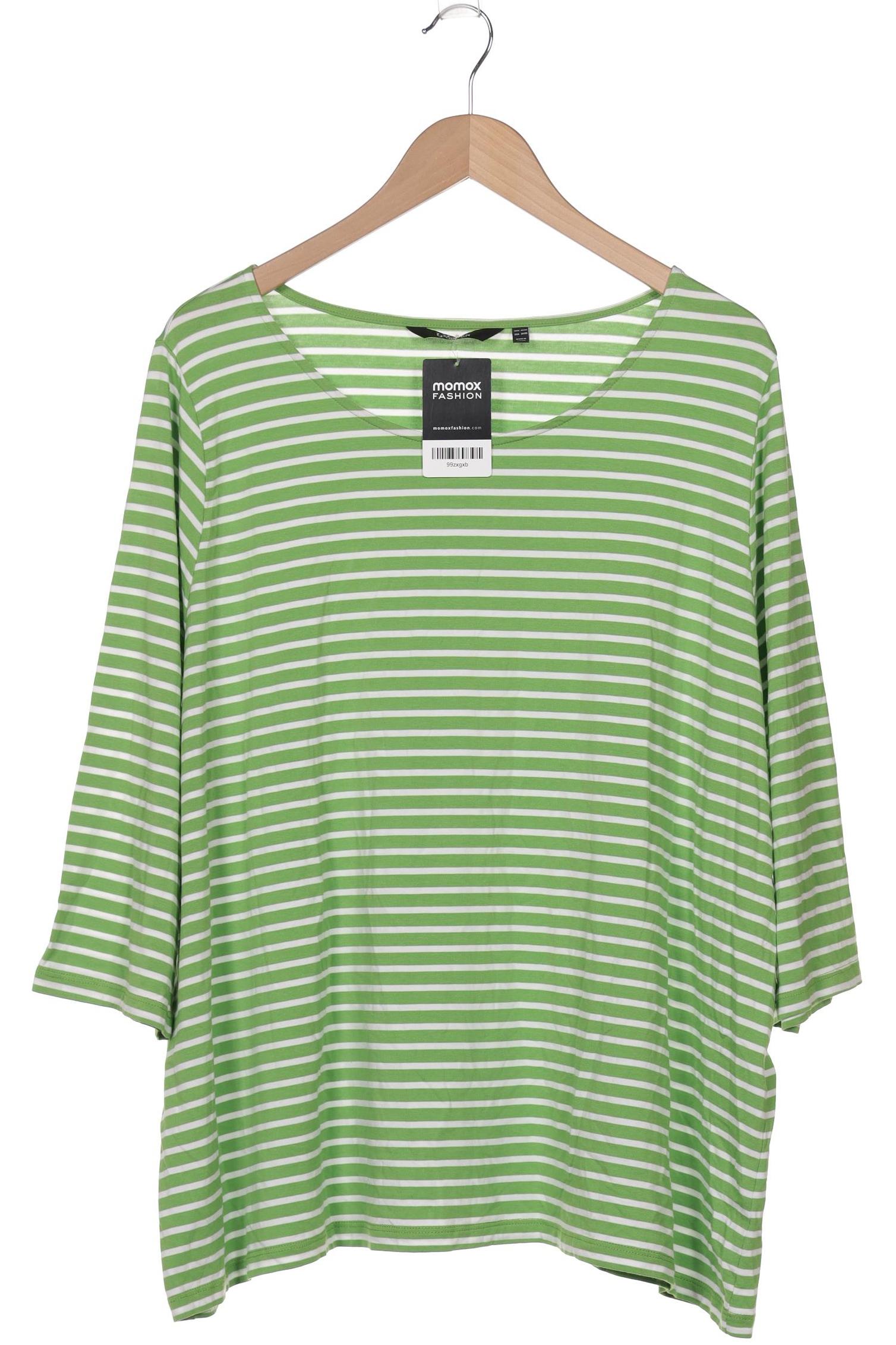 

Ulla Popken Damen Langarmshirt, grün, Gr. 54