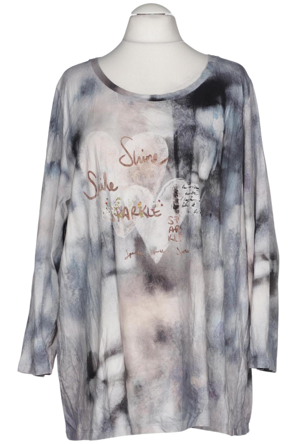 

Ulla Popken Damen Langarmshirt, mehrfarbig, Gr. 54