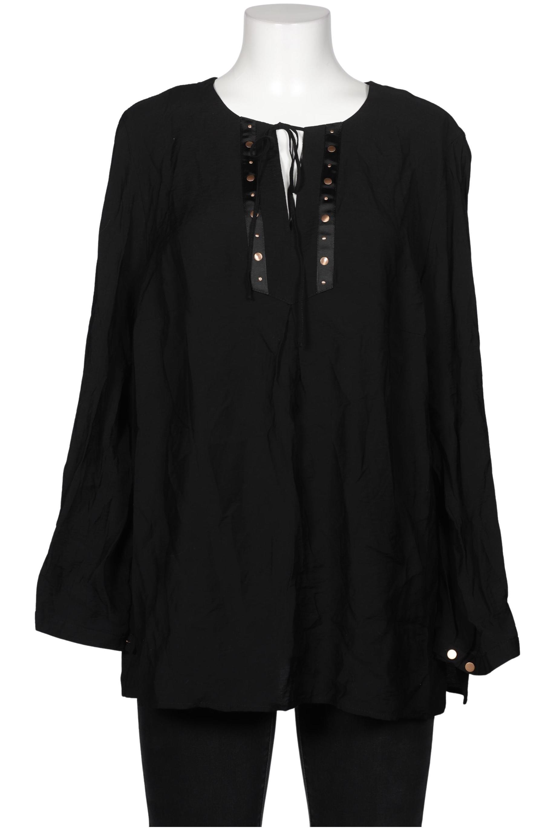 

Ulla Popken Damen Bluse, schwarz, Gr. 46