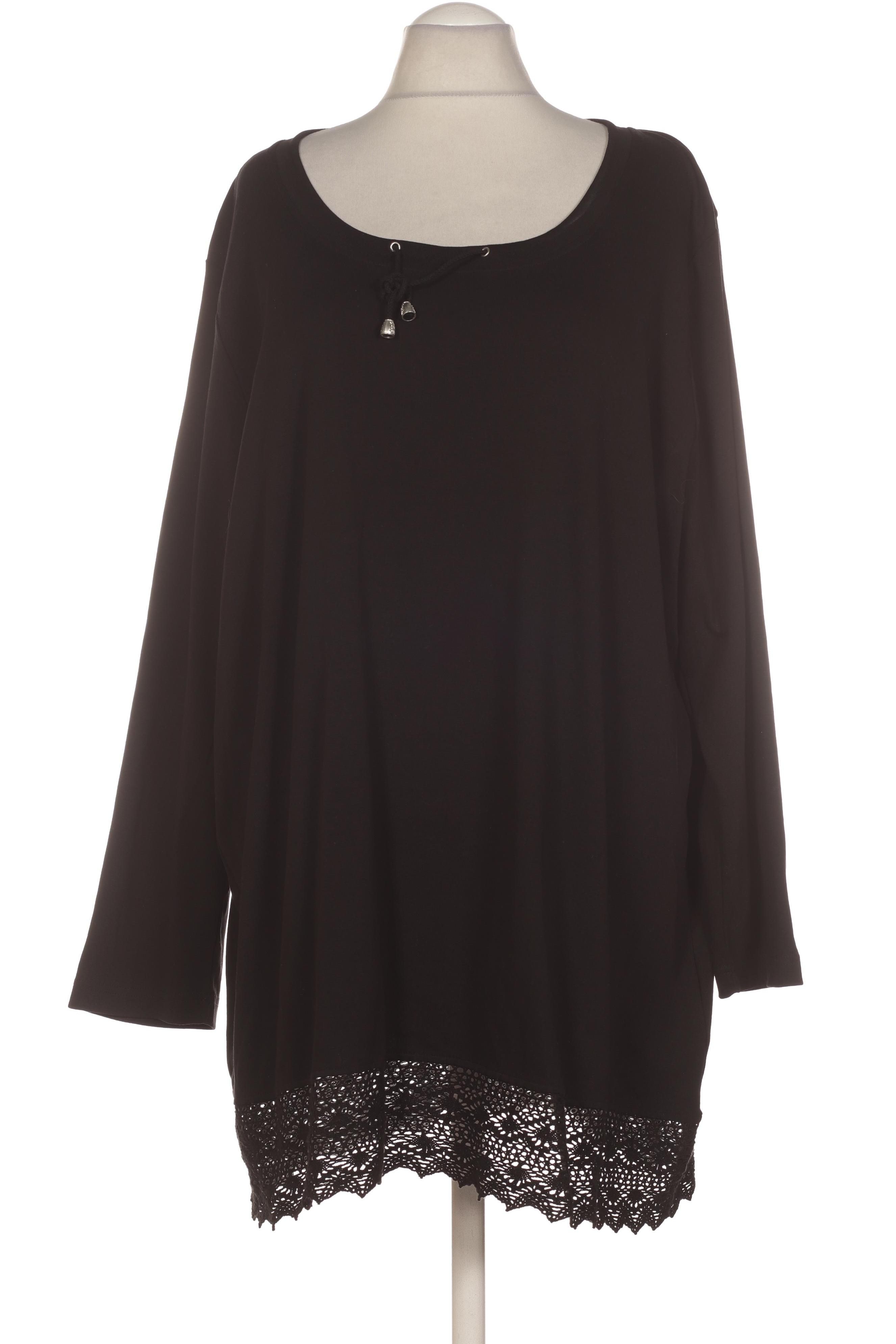 

Ulla Popken Damen Langarmshirt, schwarz, Gr. 54
