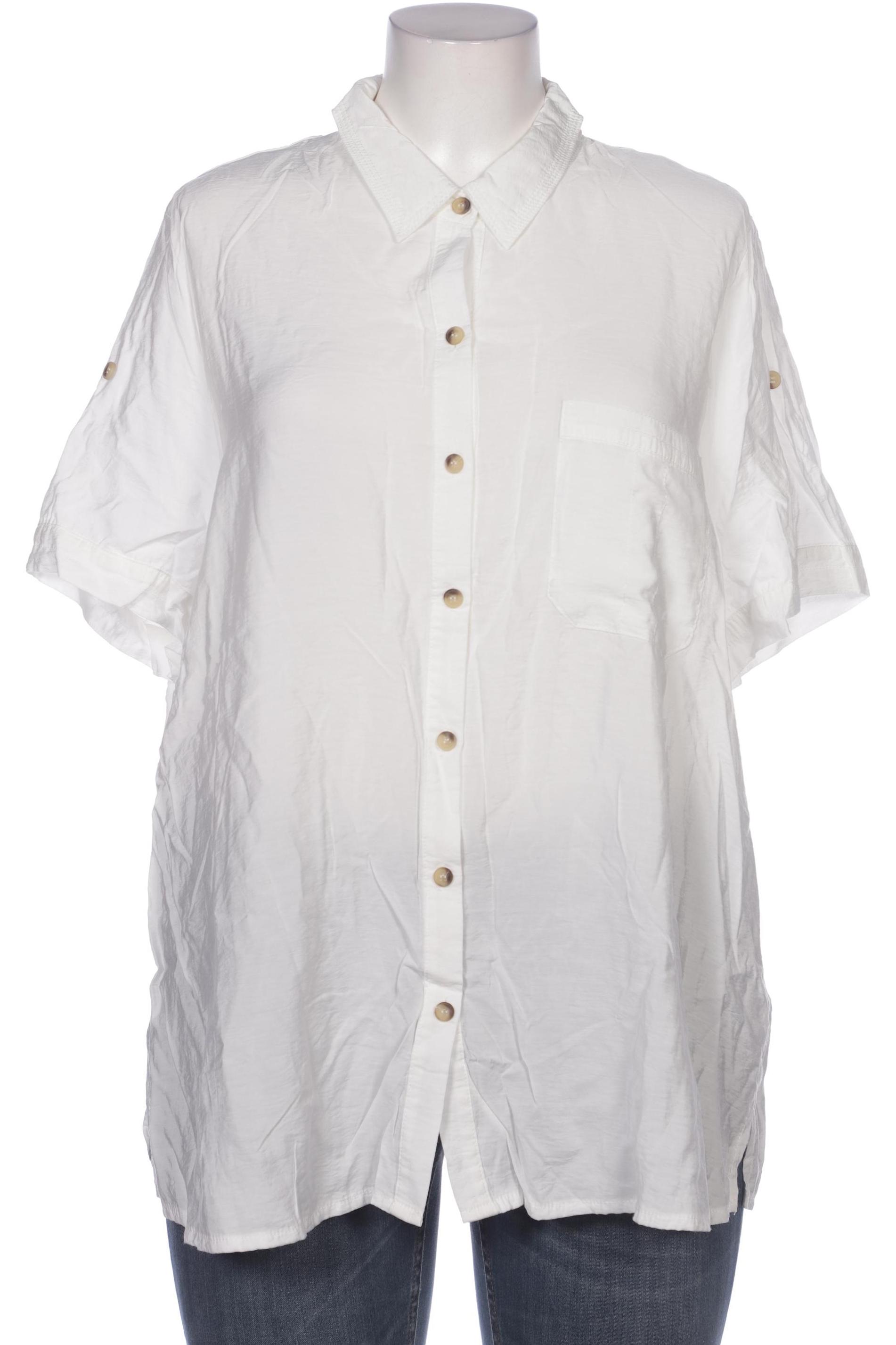 

Ulla Popken Damen Bluse, weiß, Gr. 48