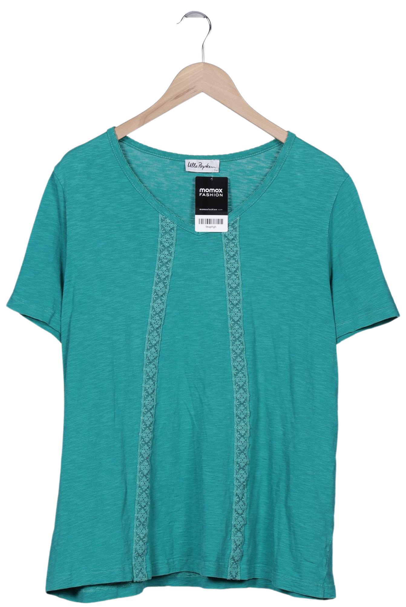 

Ulla Popken Damen T-Shirt, türkis, Gr. 48