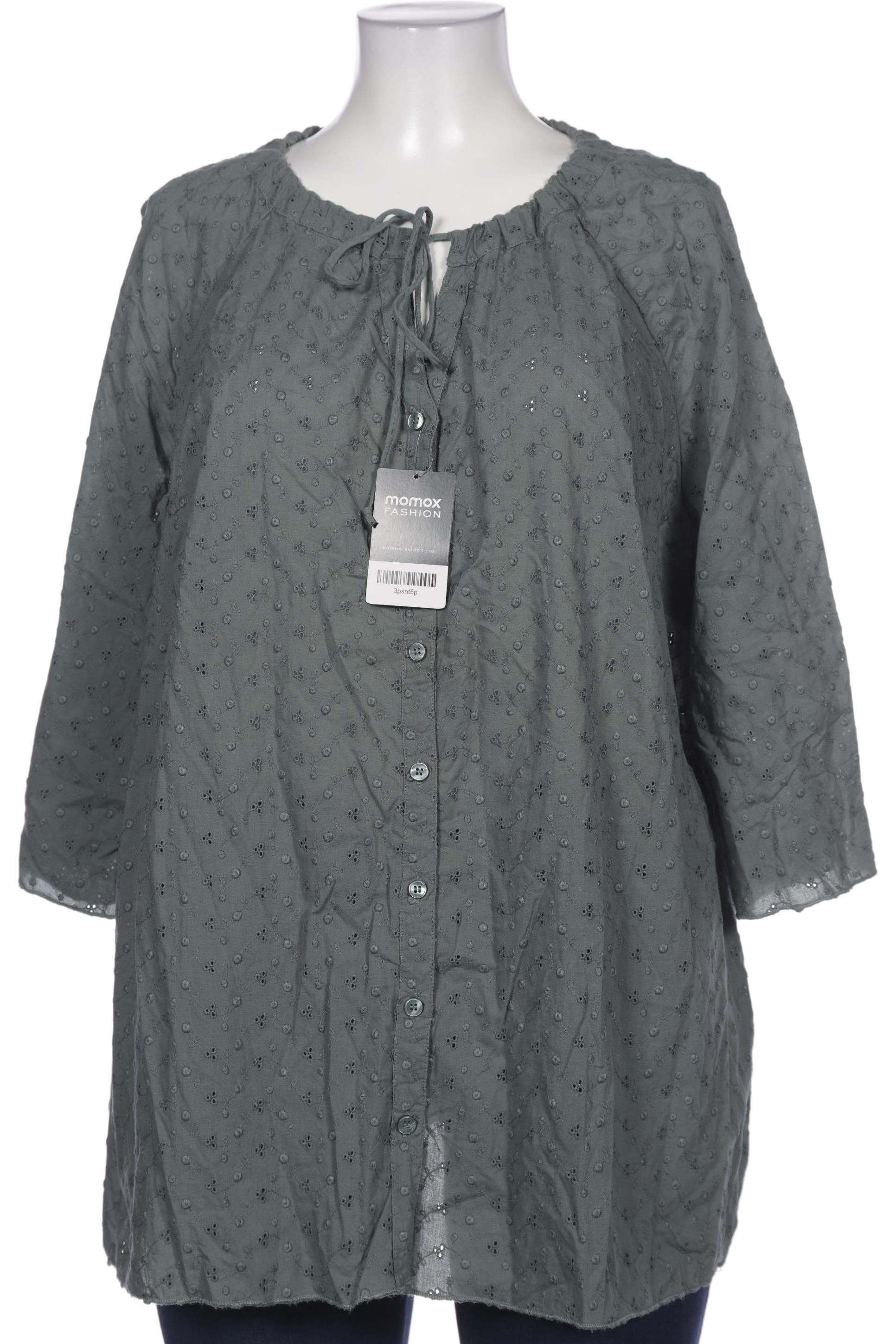 

Ulla Popken Damen Bluse, türkis, Gr. 50