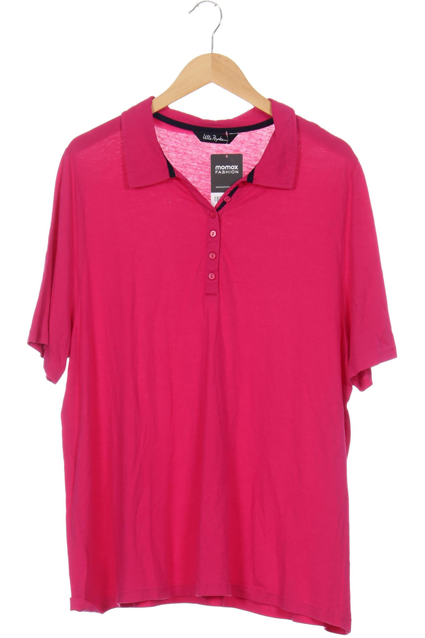 

Ulla Popken Damen Poloshirt, pink, Gr. 48