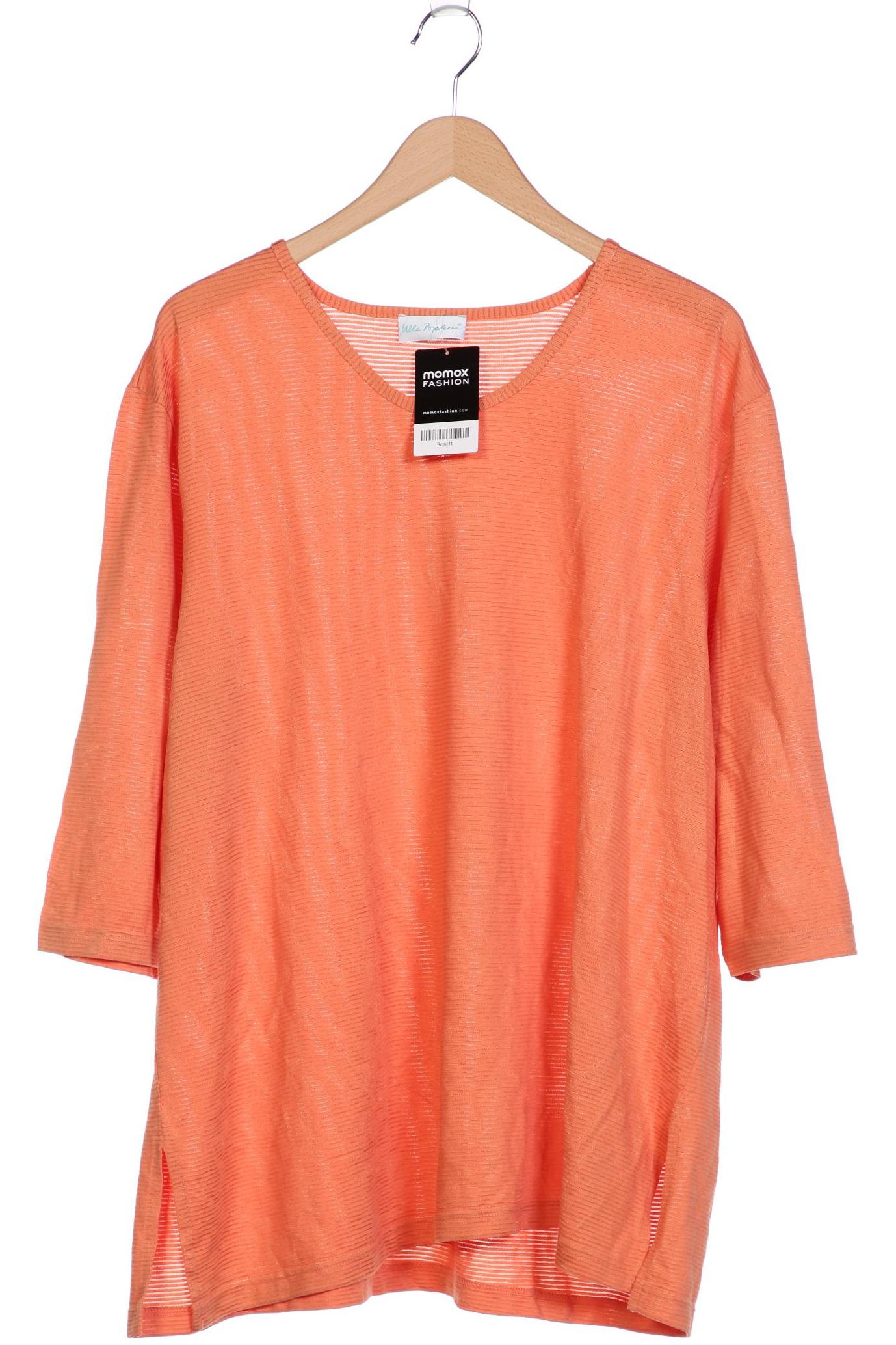 

Ulla Popken Damen Langarmshirt, orange, Gr. 50