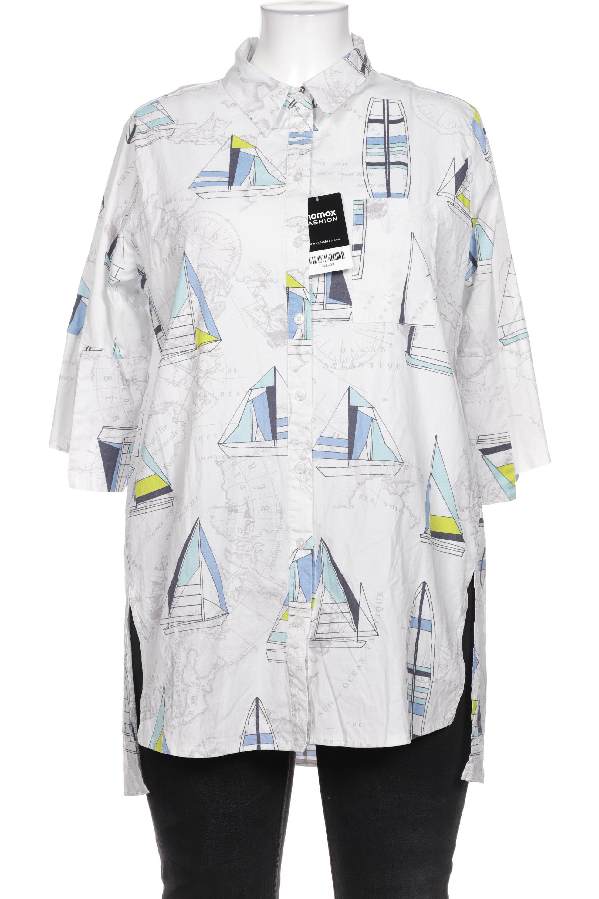 

Ulla Popken Damen Bluse, weiß, Gr. 42