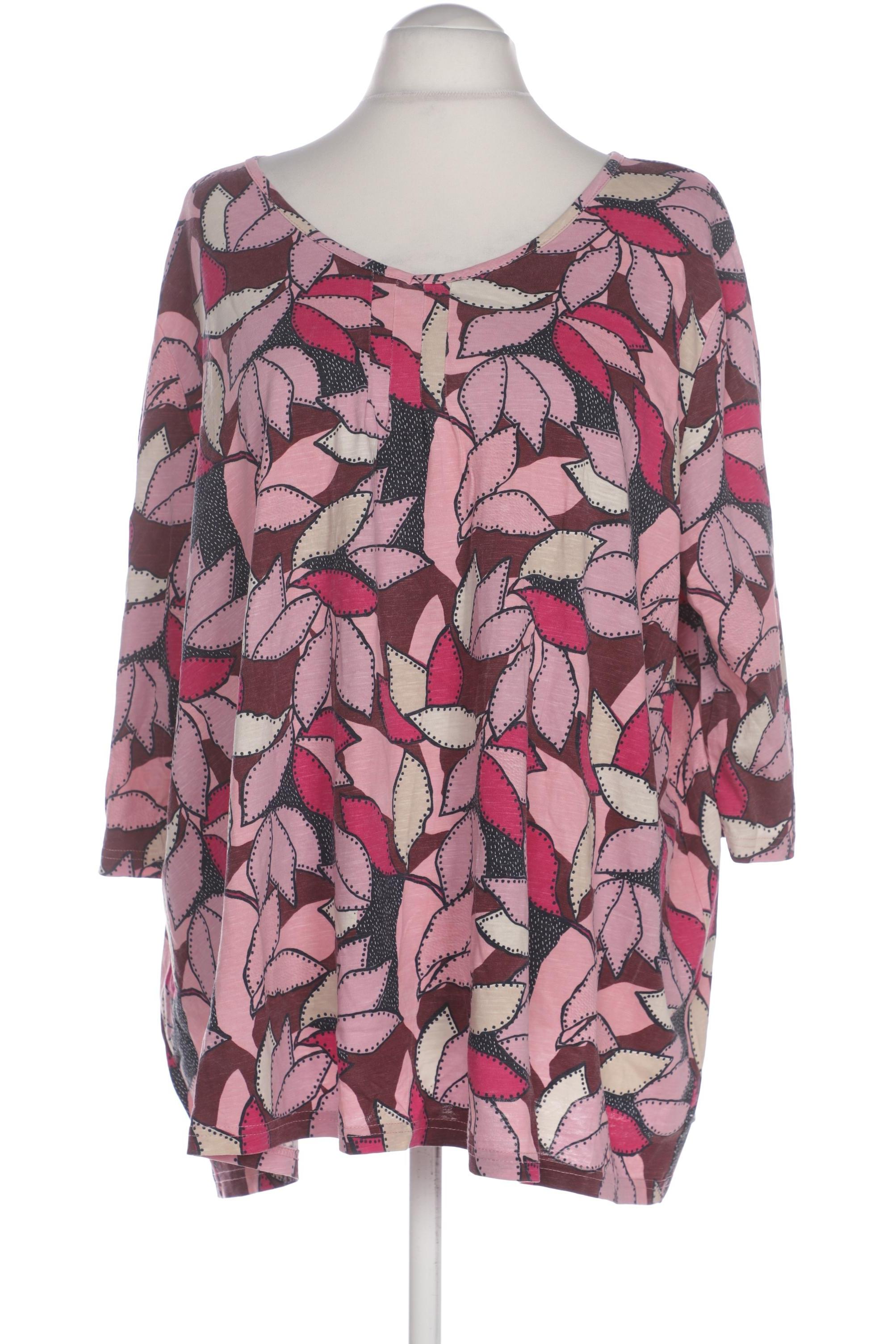 

Ulla Popken Damen Langarmshirt, pink, Gr. 56