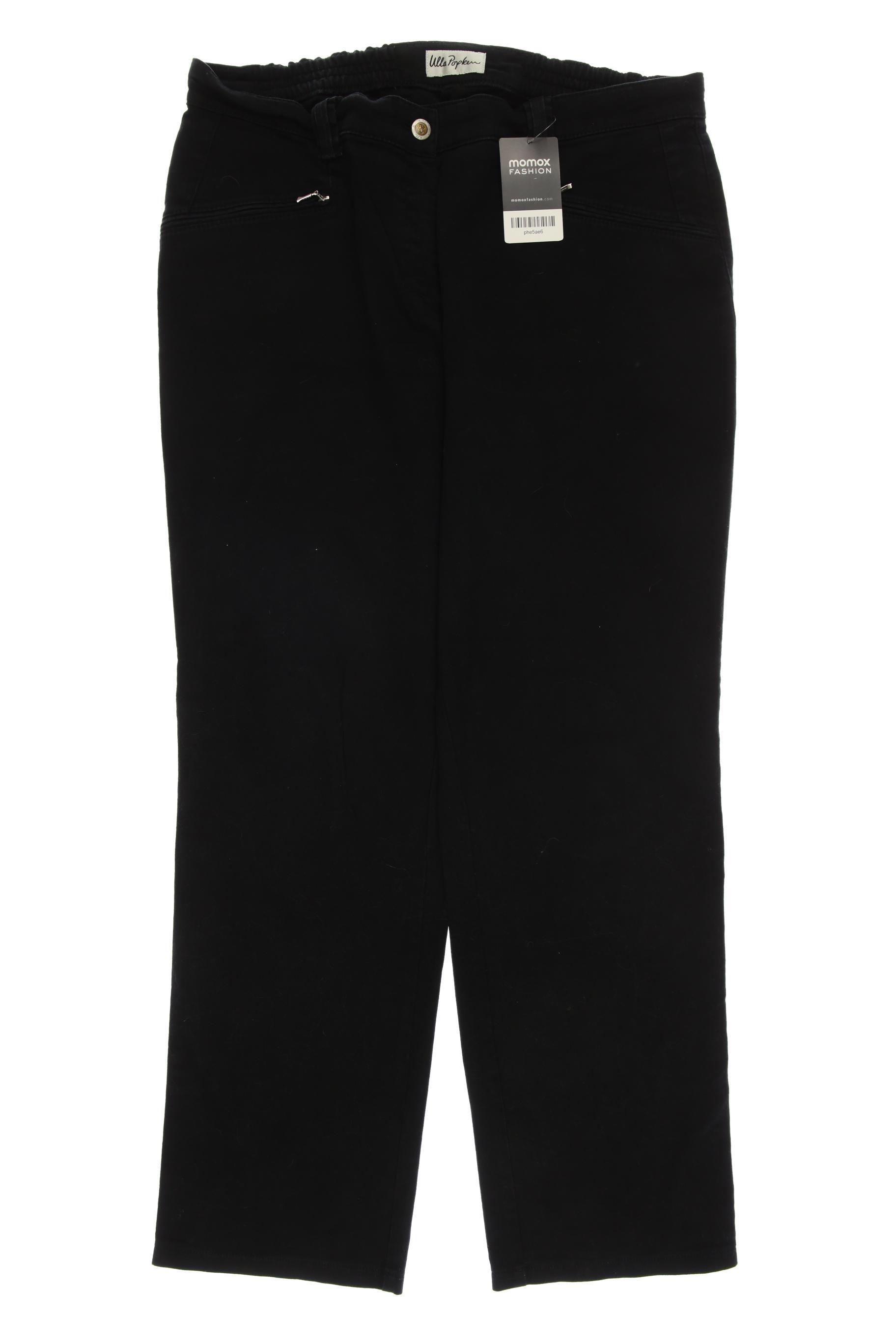 

Ulla Popken Damen Jeans, schwarz