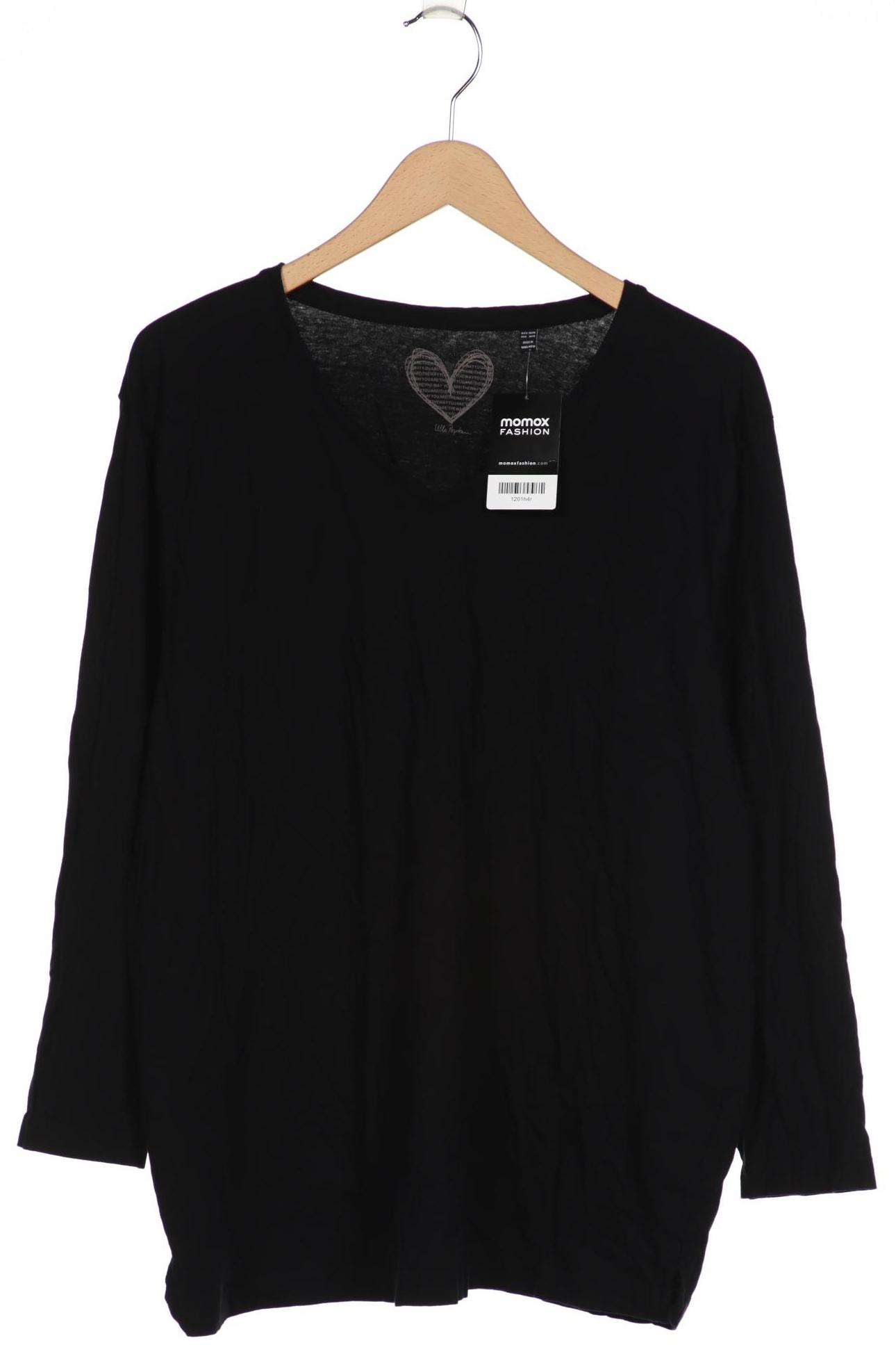 

Ulla Popken Damen Langarmshirt, schwarz