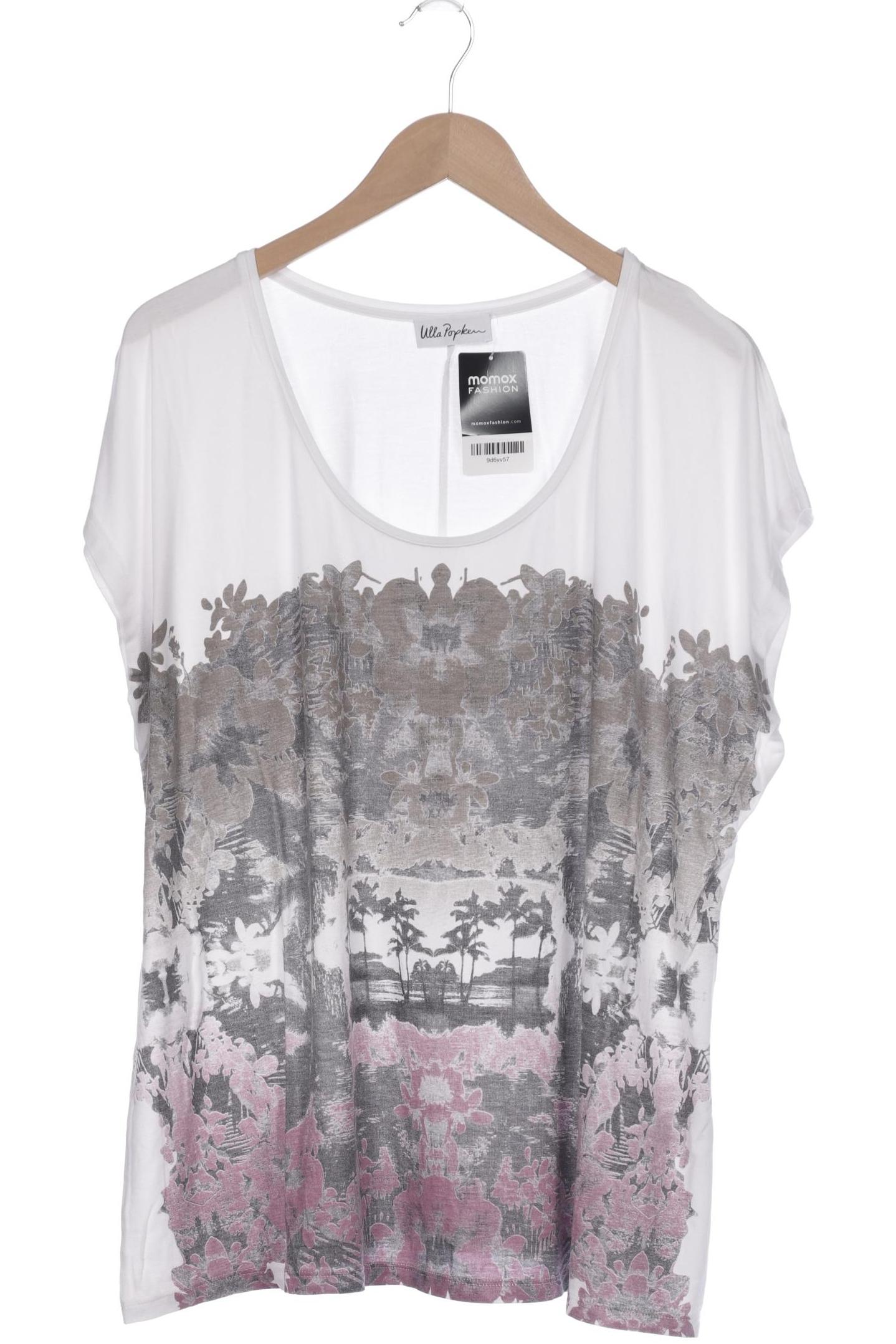 

Ulla Popken Damen T-Shirt, weiß, Gr. 46
