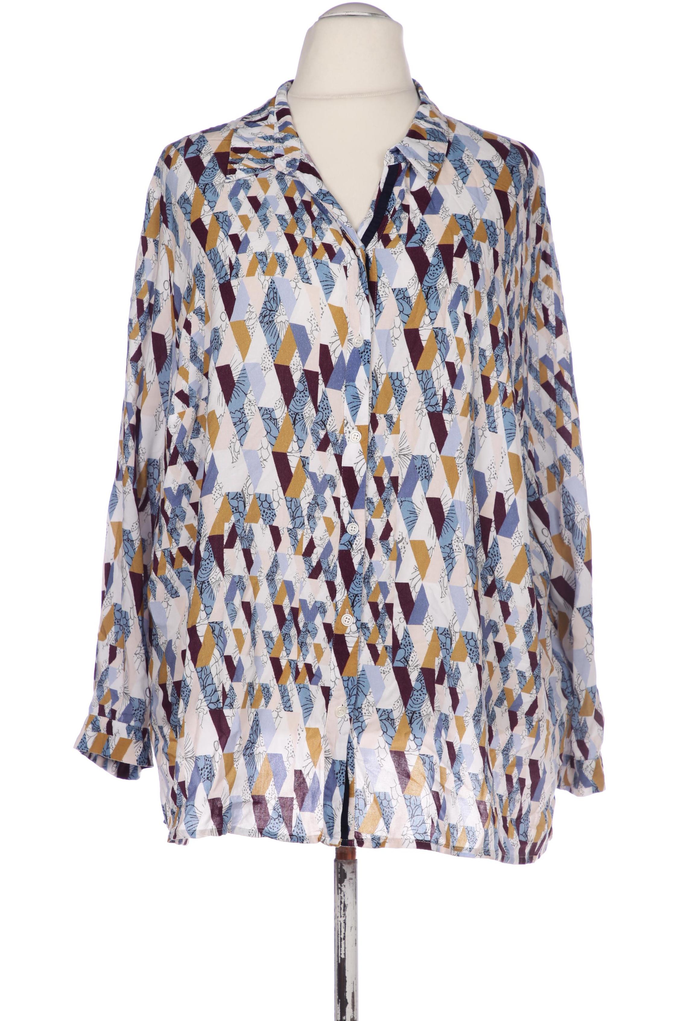 

Ulla Popken Damen Bluse, blau, Gr. 52