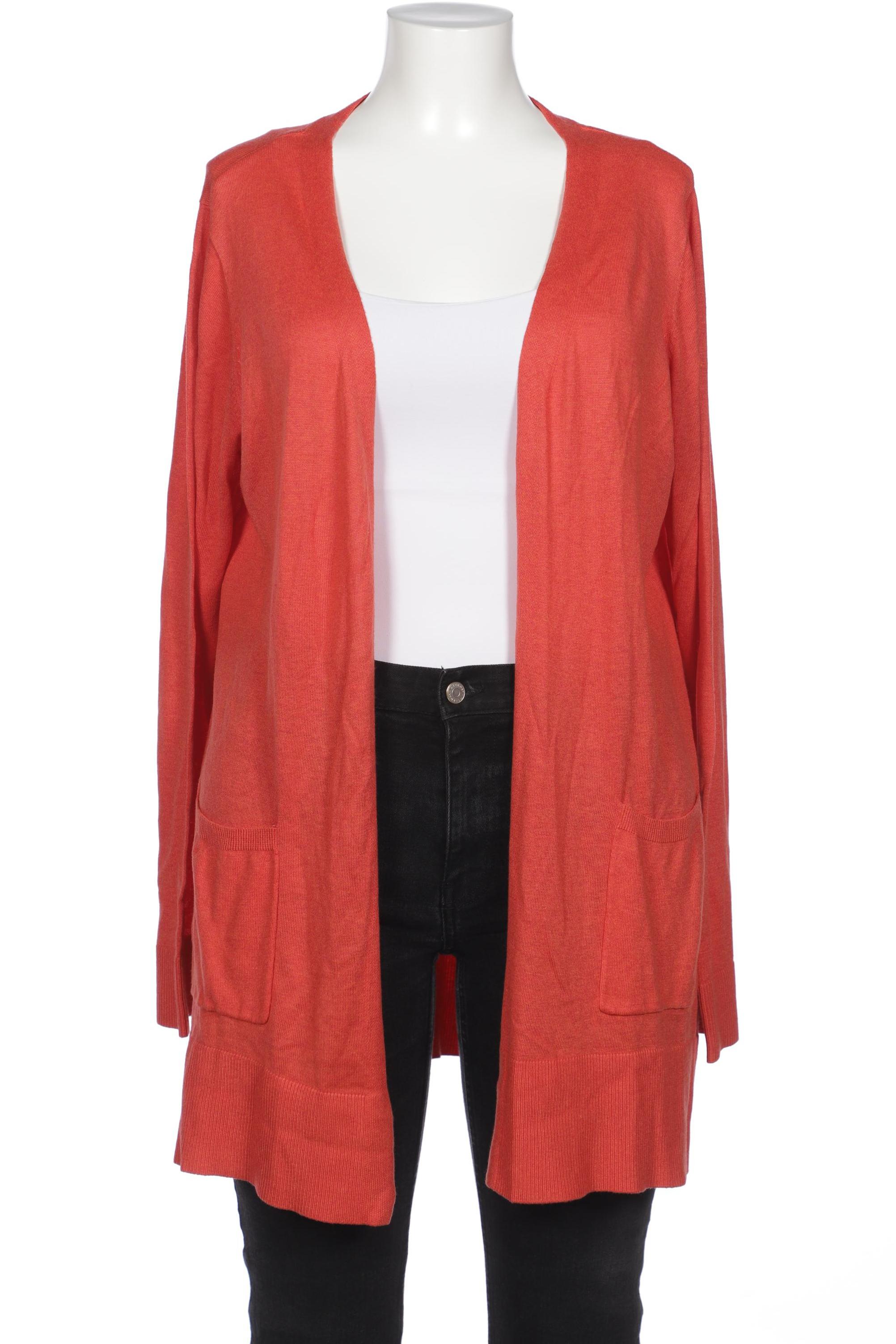 

Ulla Popken Damen Strickjacke, orange, Gr. 46
