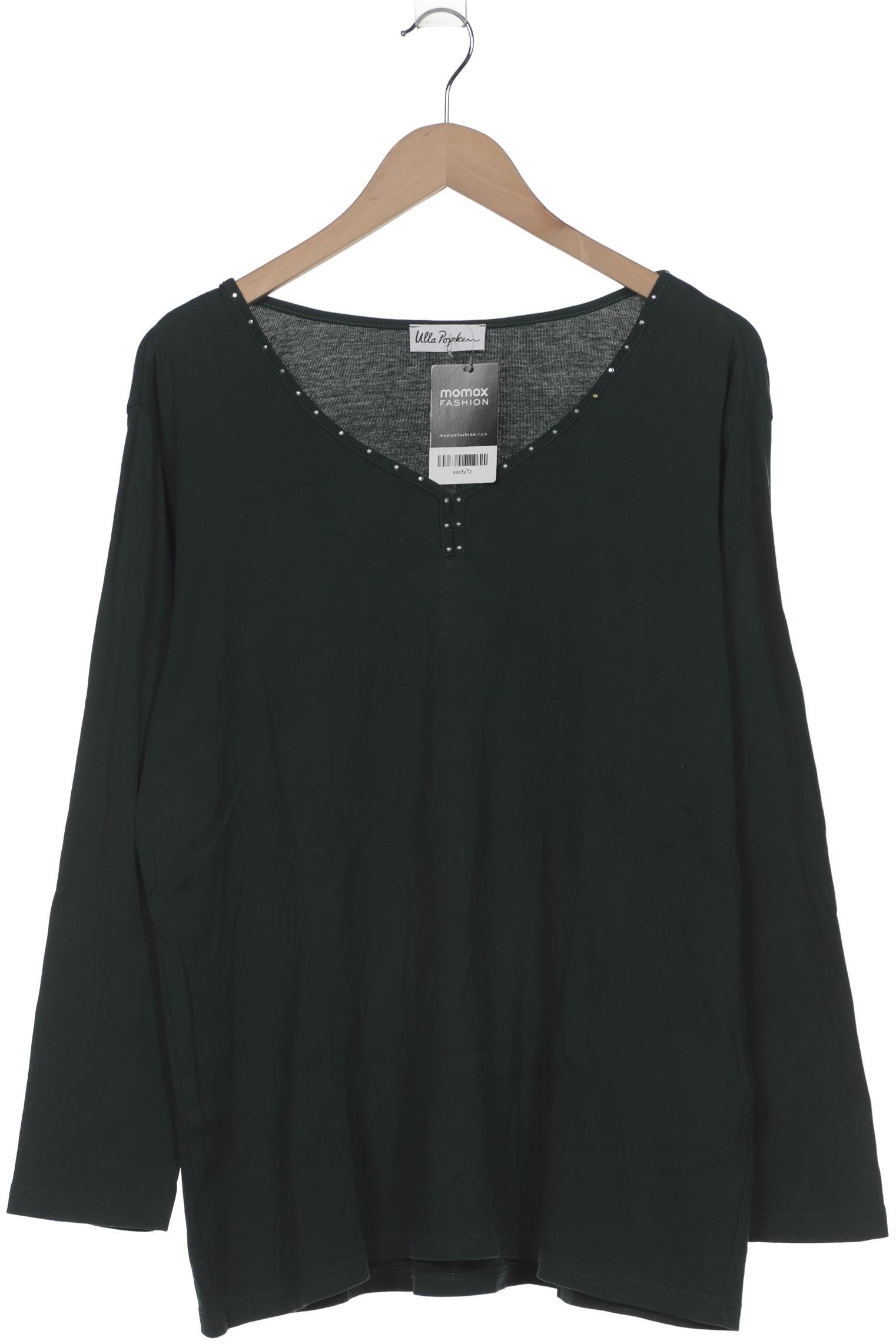 

Ulla Popken Damen Langarmshirt, grün, Gr. 46