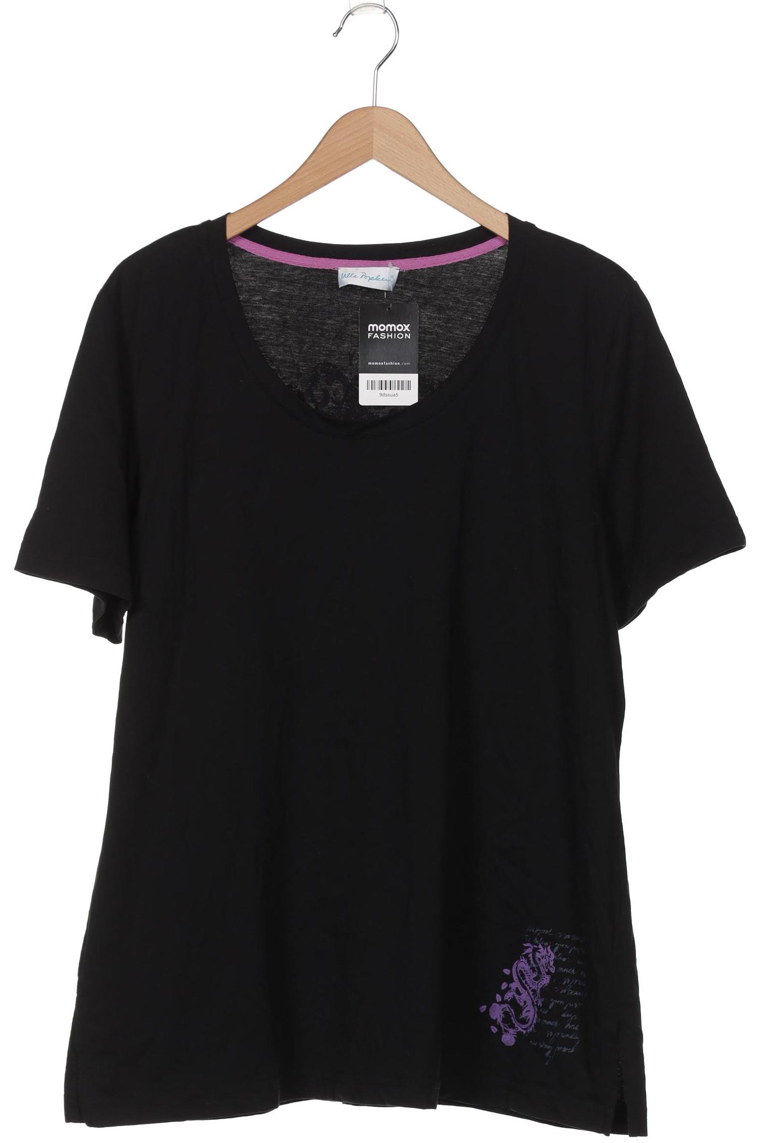 

Ulla Popken Damen T-Shirt, schwarz, Gr. 50