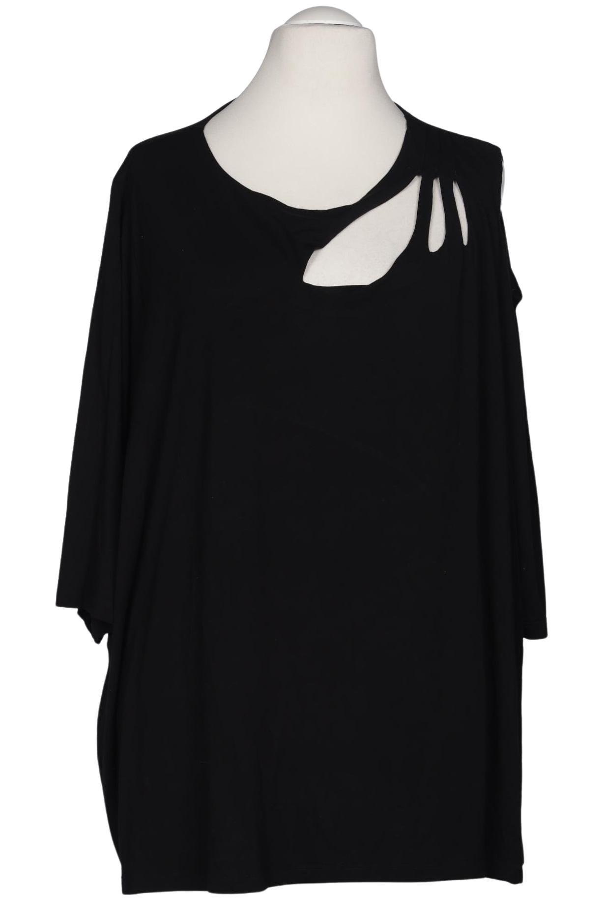 

Ulla Popken Damen T-Shirt, schwarz, Gr. 62