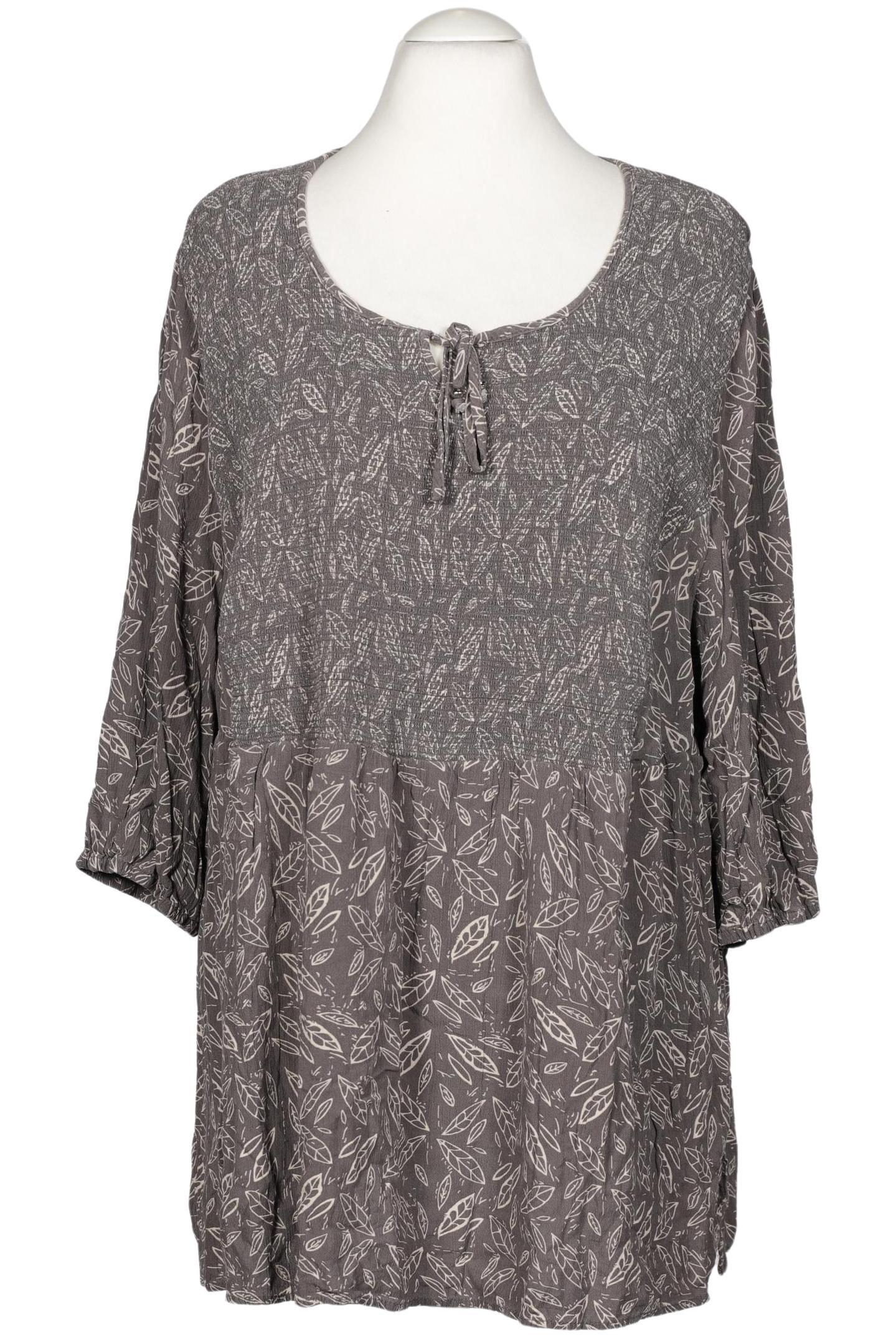 

Ulla Popken Damen Bluse, grau, Gr. 50