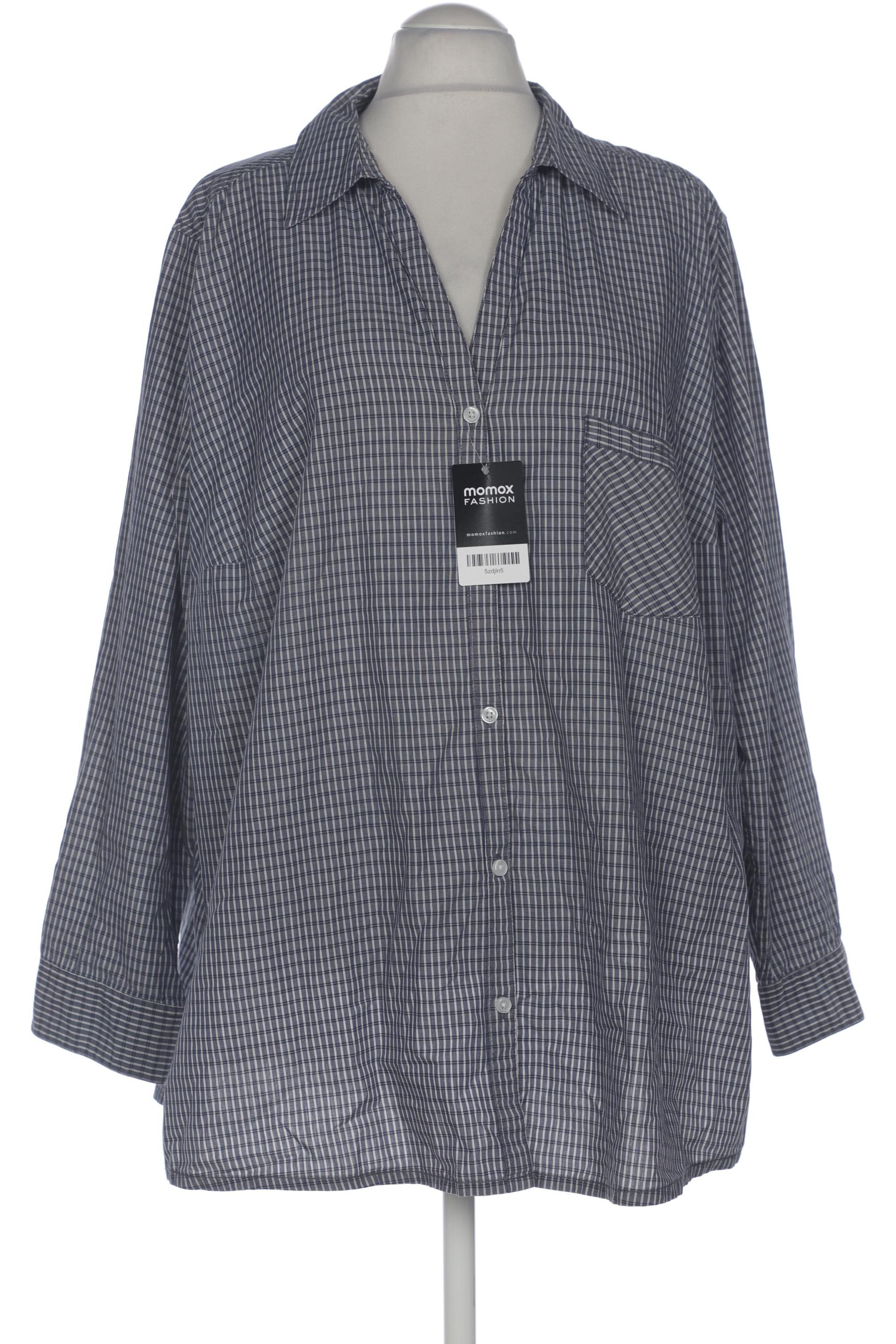 

Ulla Popken Damen Bluse, blau, Gr. 54