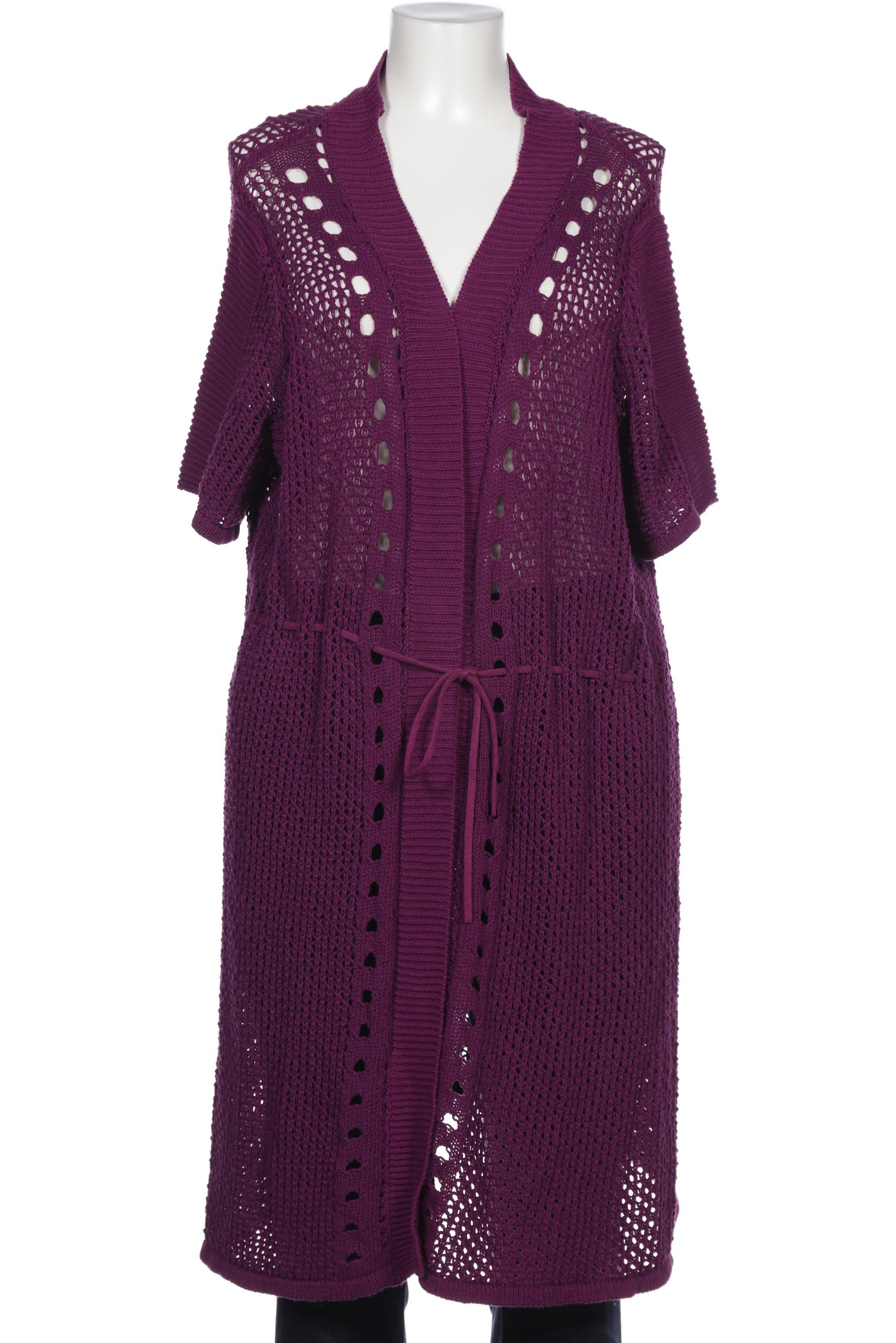 

Ulla Popken Damen Strickjacke, flieder, Gr. 50