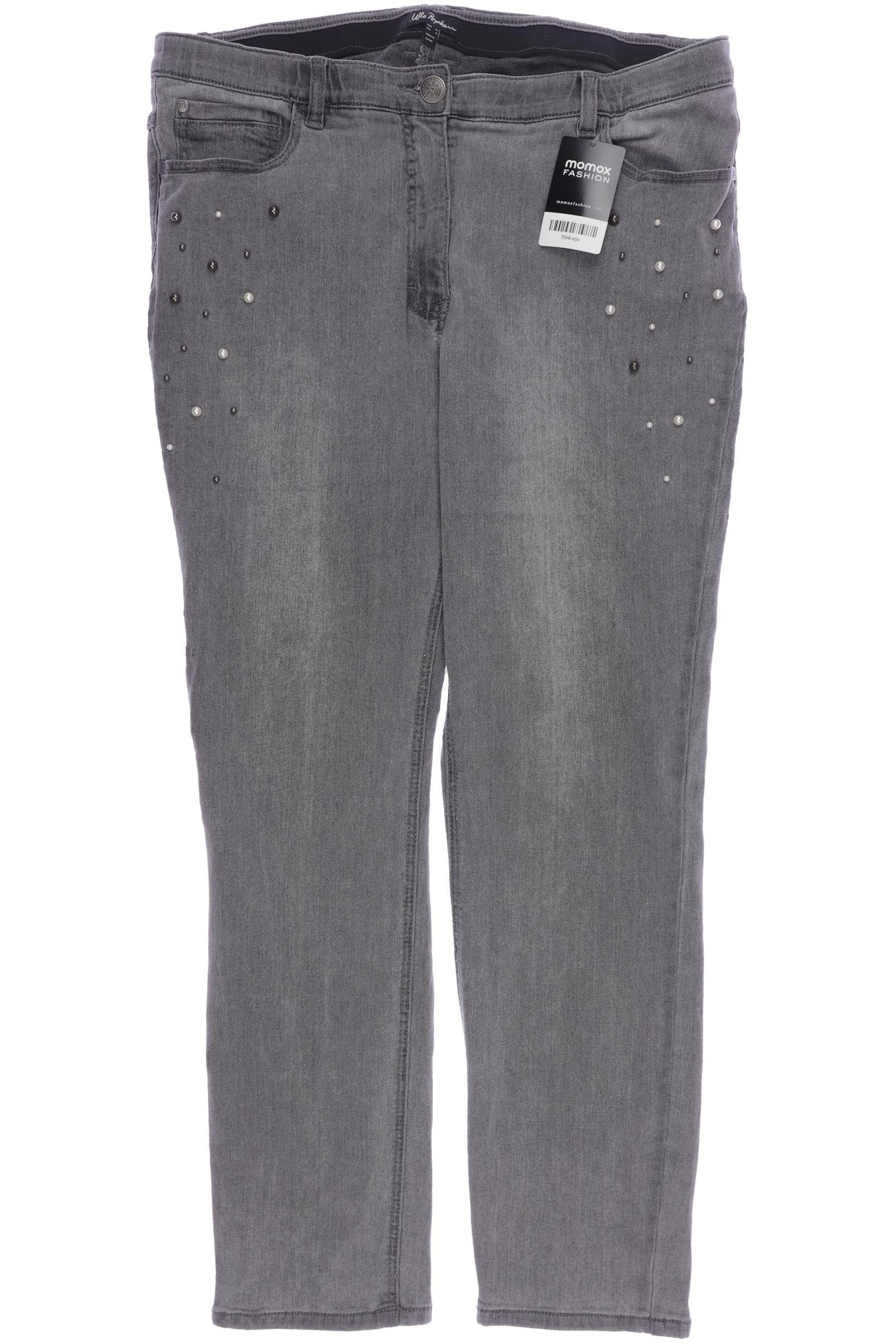 

Ulla Popken Damen Jeans, grau, Gr. 48