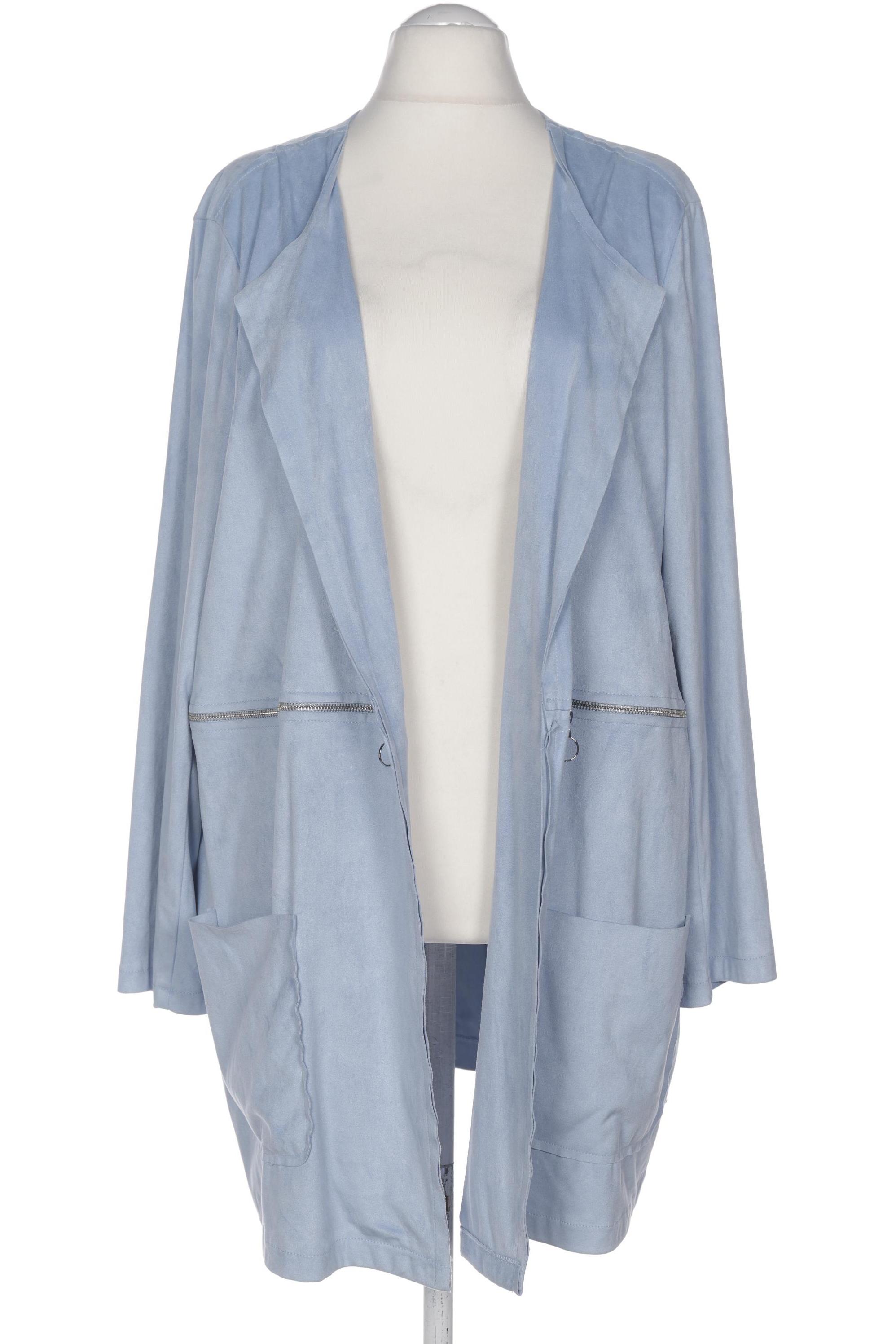 

Ulla Popken Damen Strickjacke, hellblau, Gr. 54