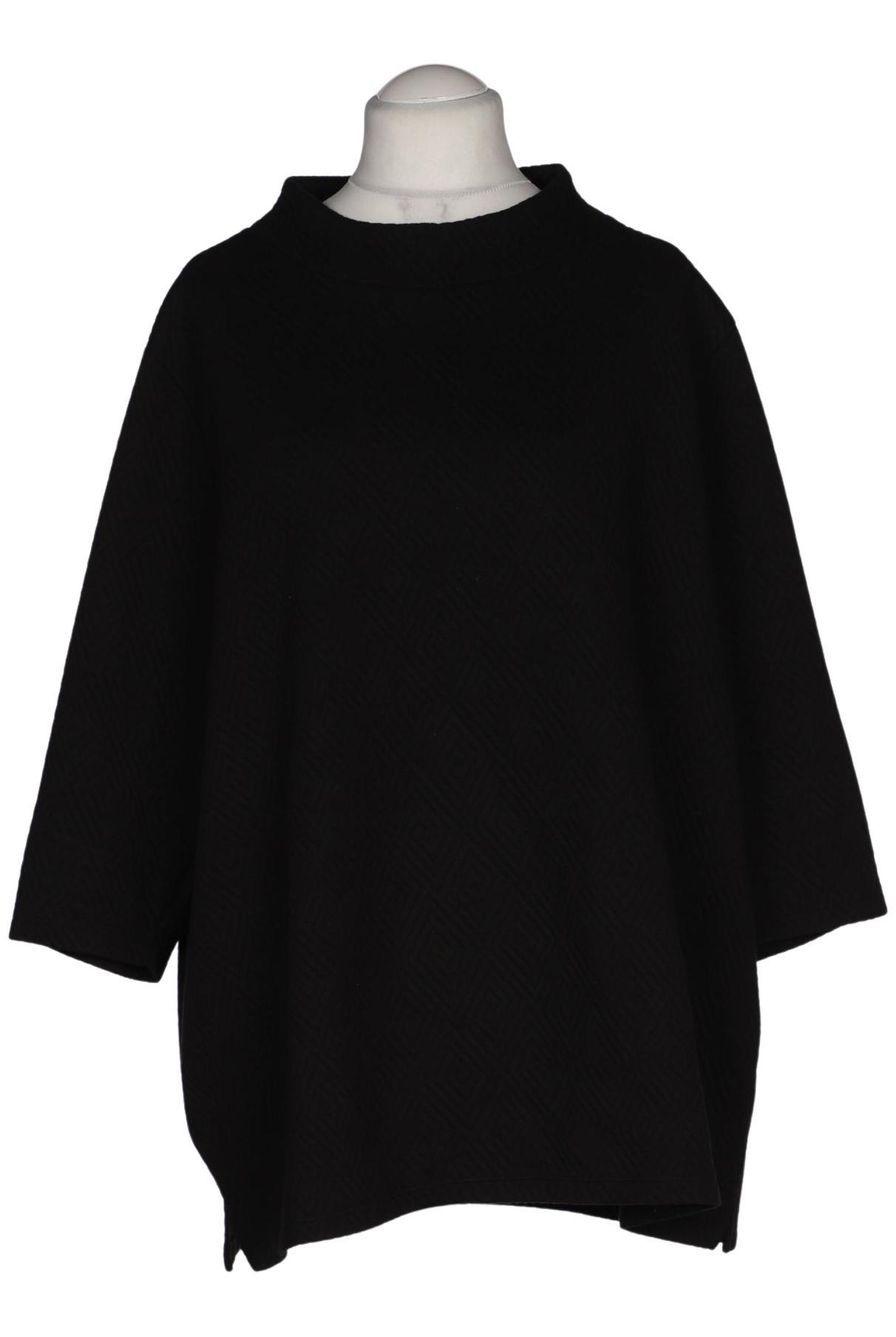 

Ulla Popken Damen Sweatshirt, schwarz, Gr. 54