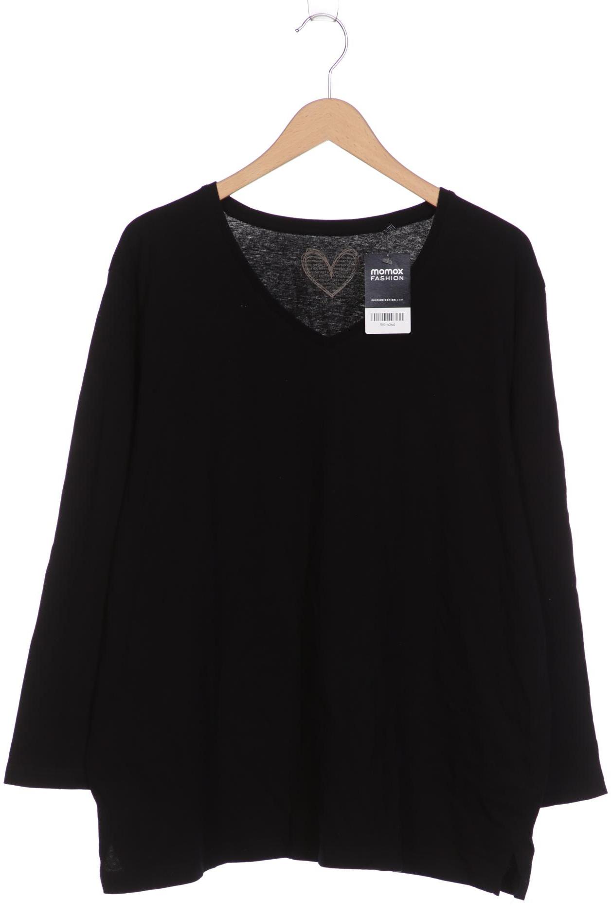 

Ulla Popken Damen Langarmshirt, schwarz