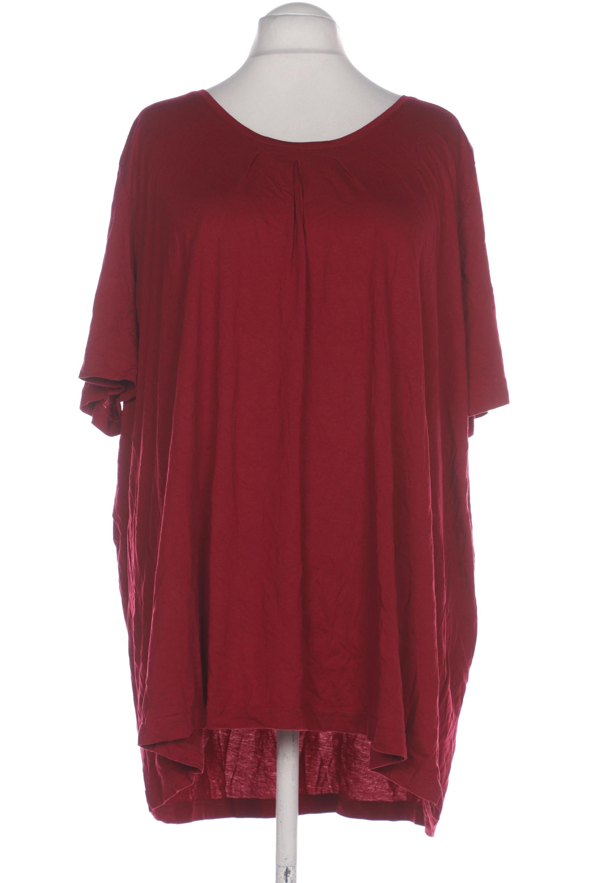 

Ulla Popken Damen T-Shirt, bordeaux, Gr. 58