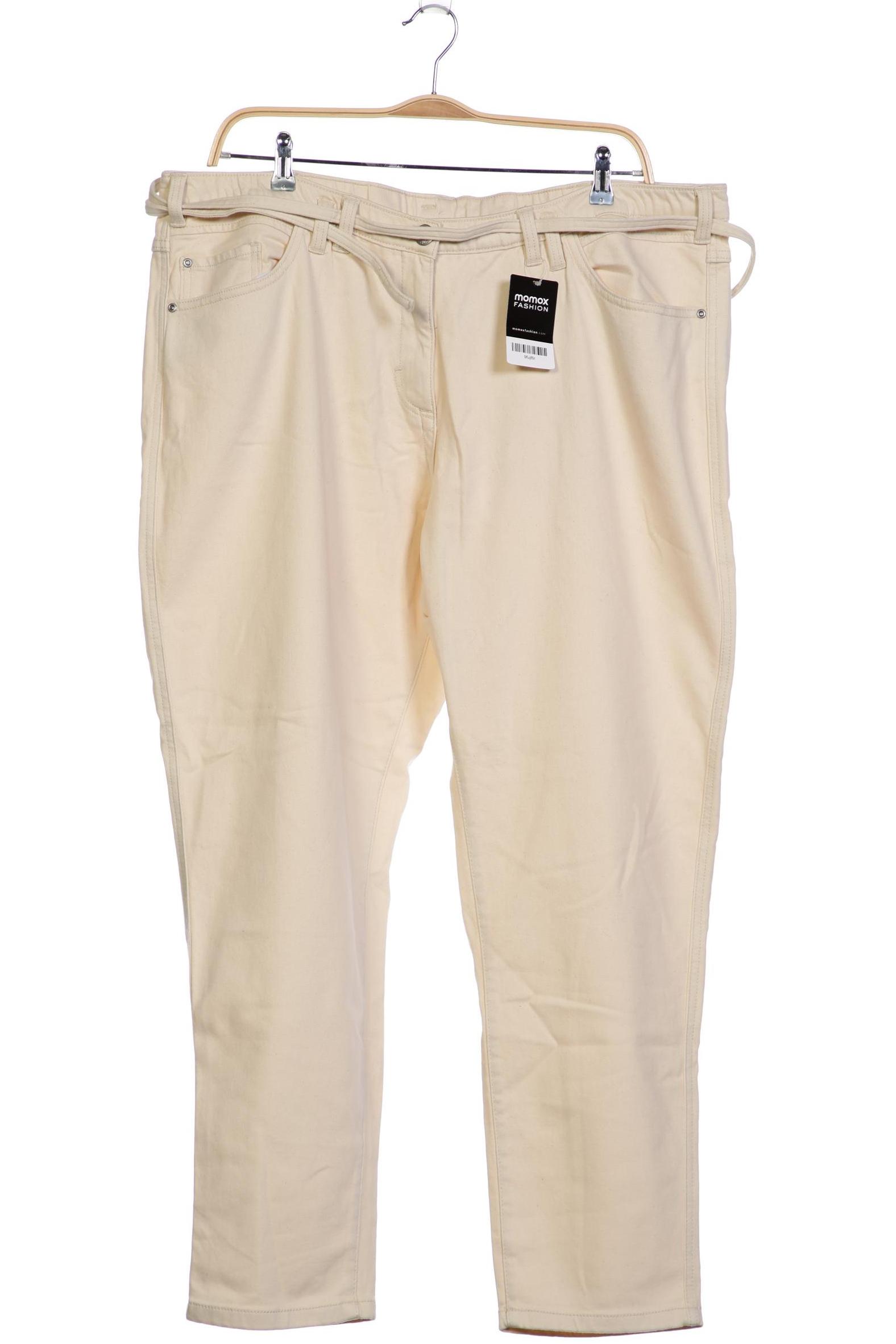 

Ulla Popken Damen Jeans, beige, Gr. 54