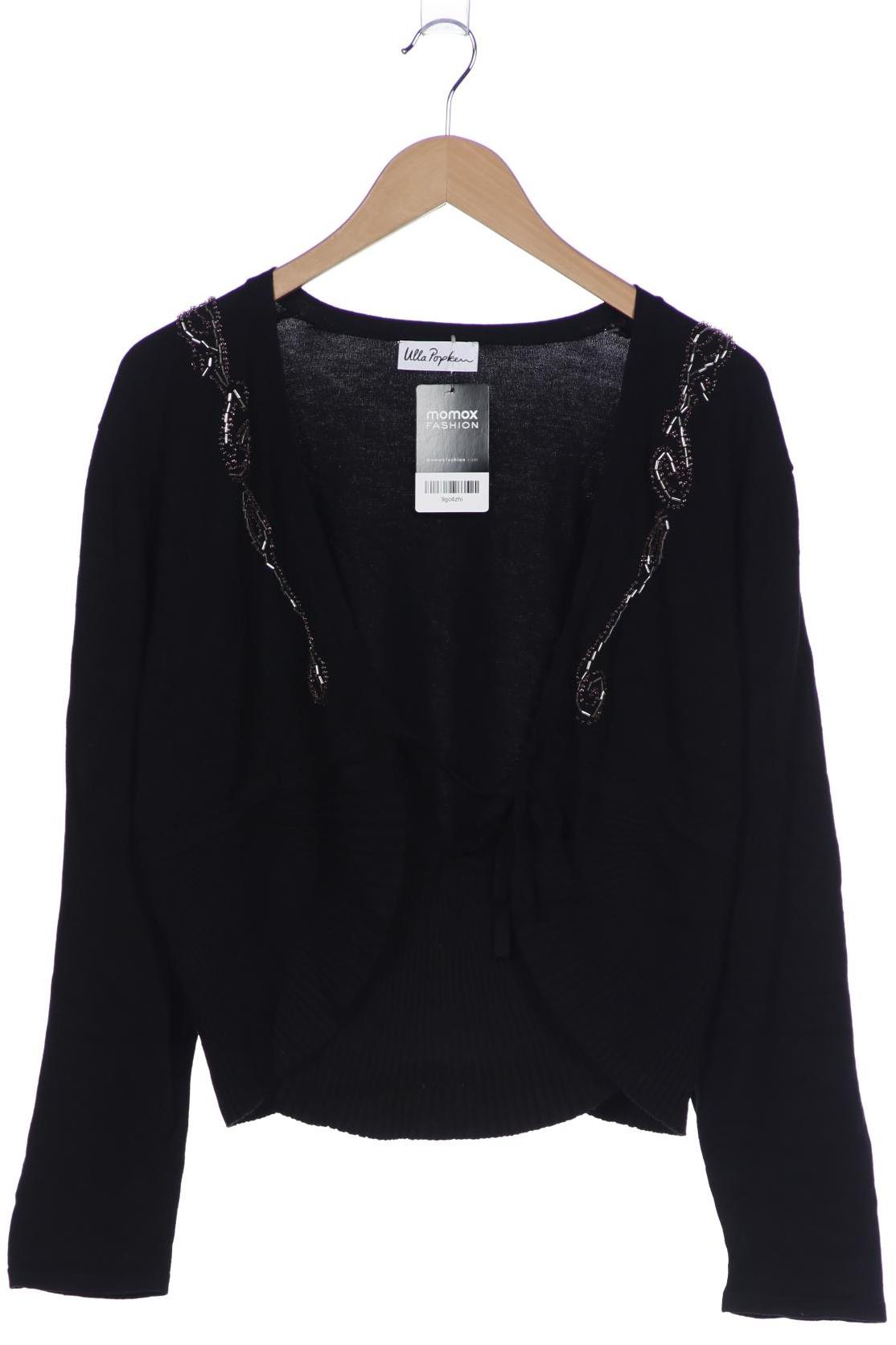 

Ulla Popken Damen Strickjacke, schwarz, Gr. 46