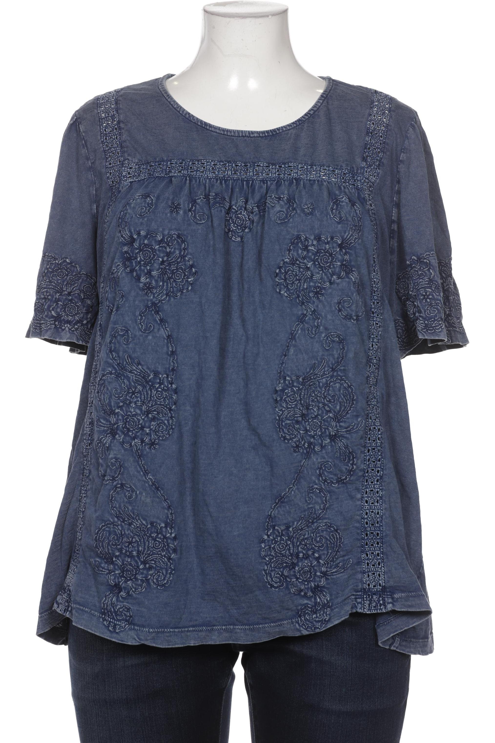 

Ulla Popken Damen Bluse, marineblau, Gr. 46