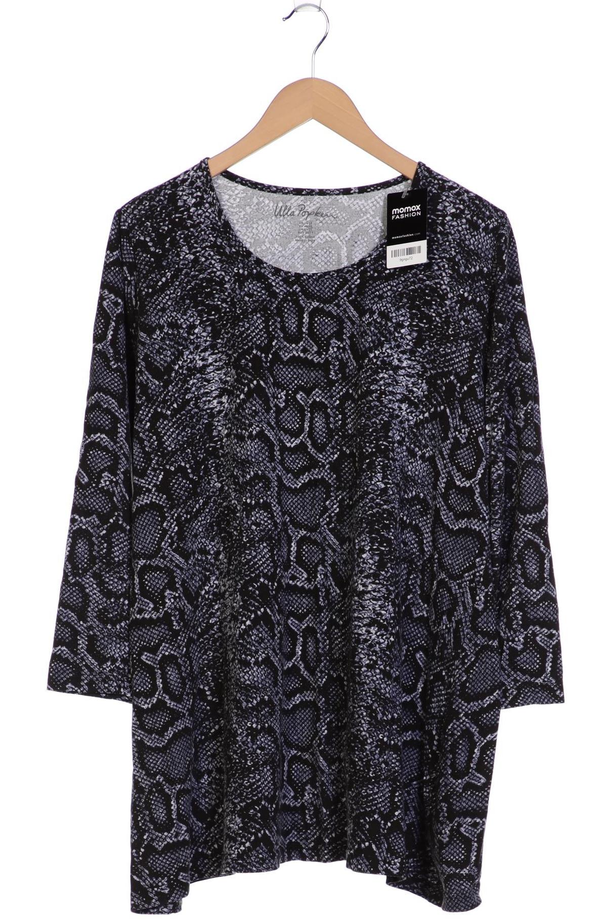 

Ulla Popken Damen Langarmshirt, schwarz, Gr. 46