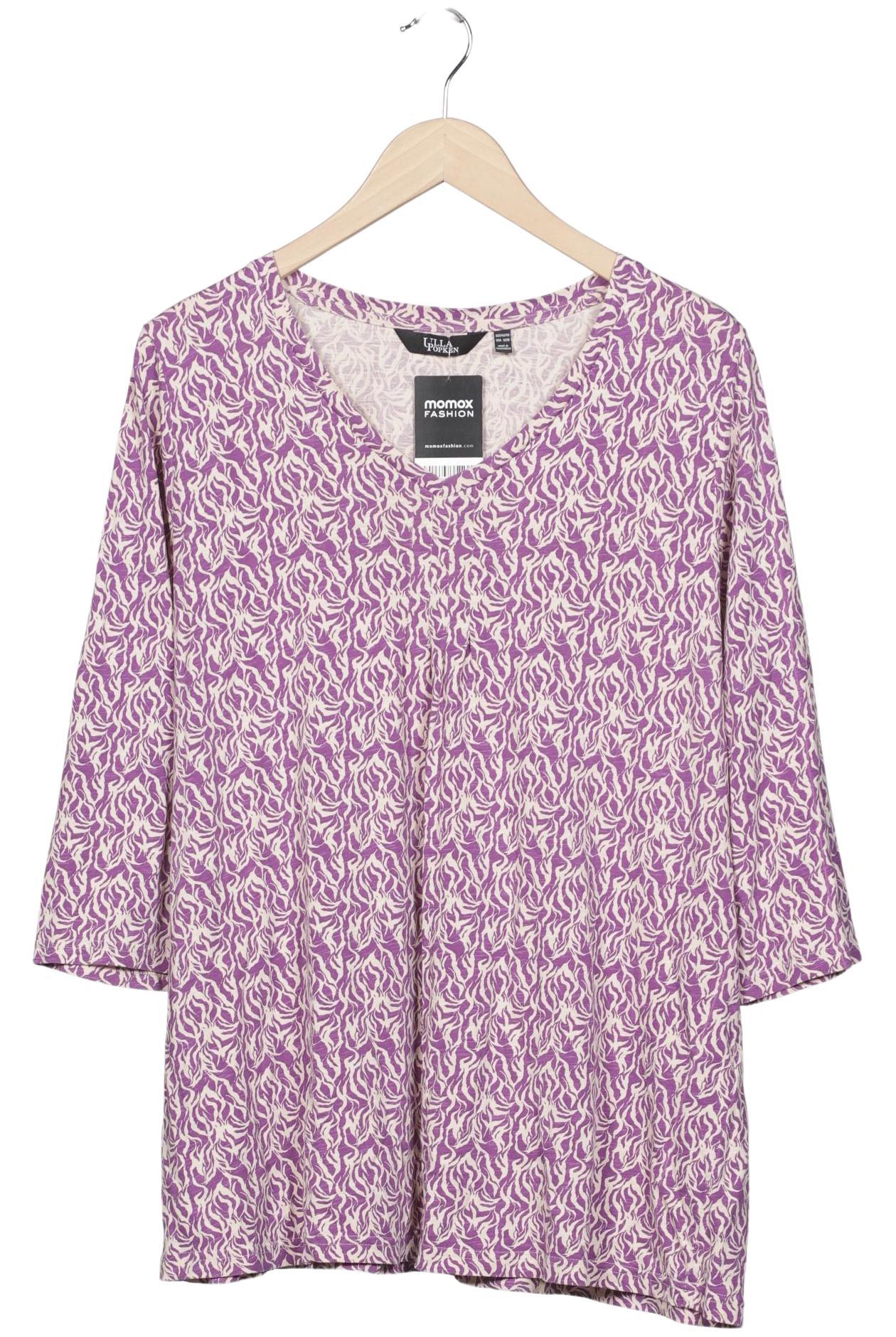 

Ulla Popken Damen Langarmshirt, flieder, Gr. 46