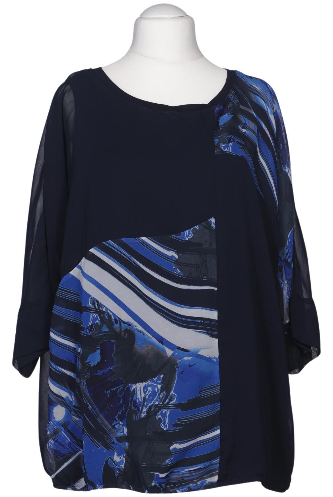 

Ulla Popken Damen Bluse, marineblau, Gr. 46