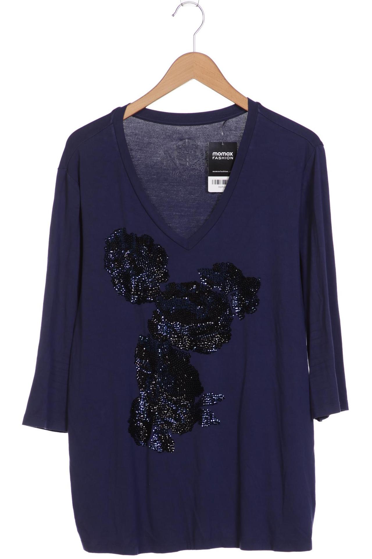 

Ulla Popken Damen Langarmshirt, marineblau