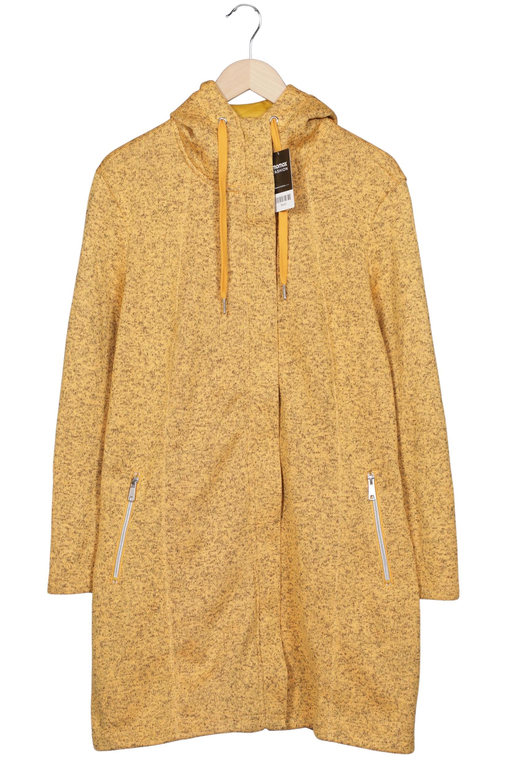 

Ulla Popken Damen Kapuzenpullover, gelb, Gr. 46