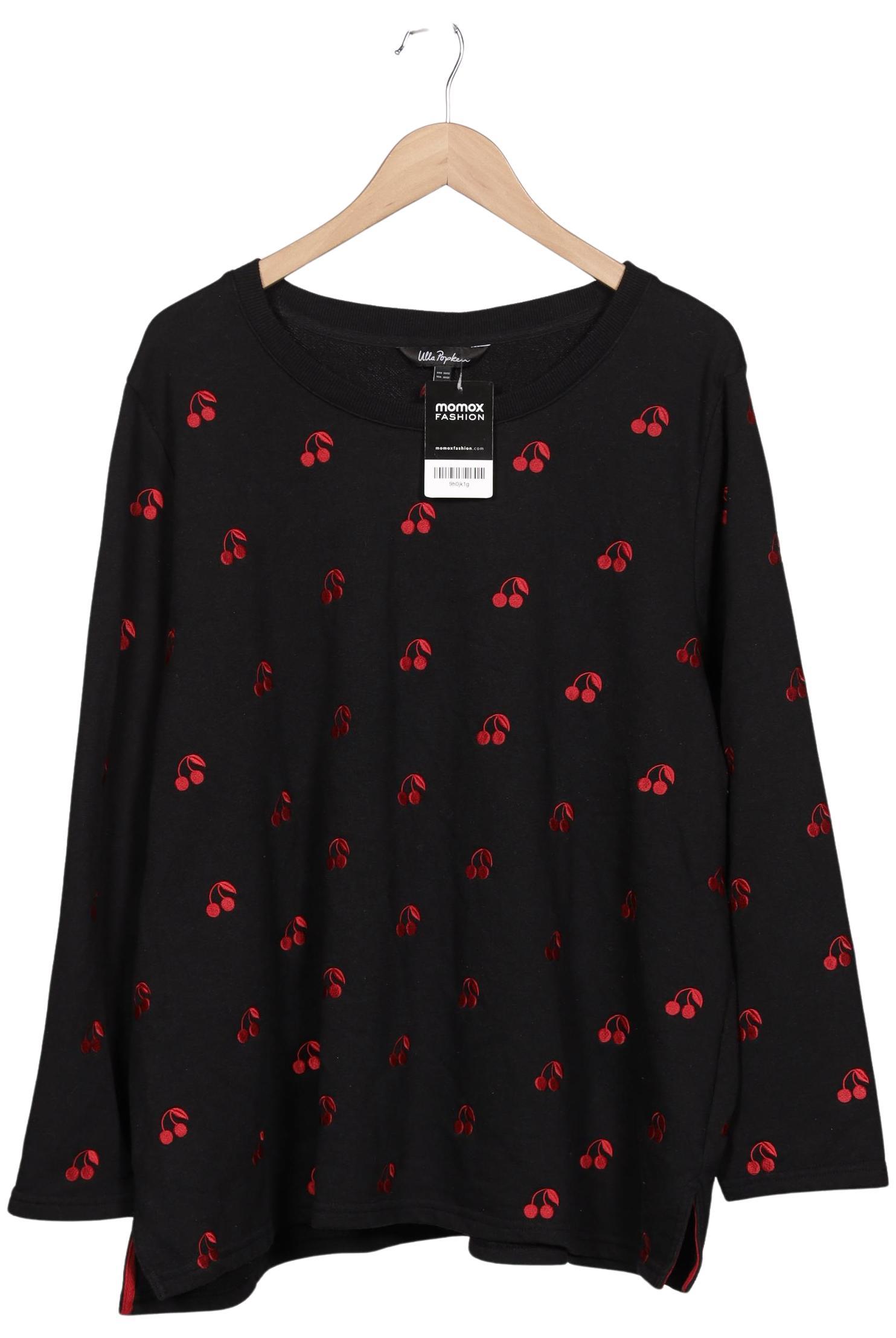 

Ulla Popken Damen Sweatshirt, schwarz, Gr. 50