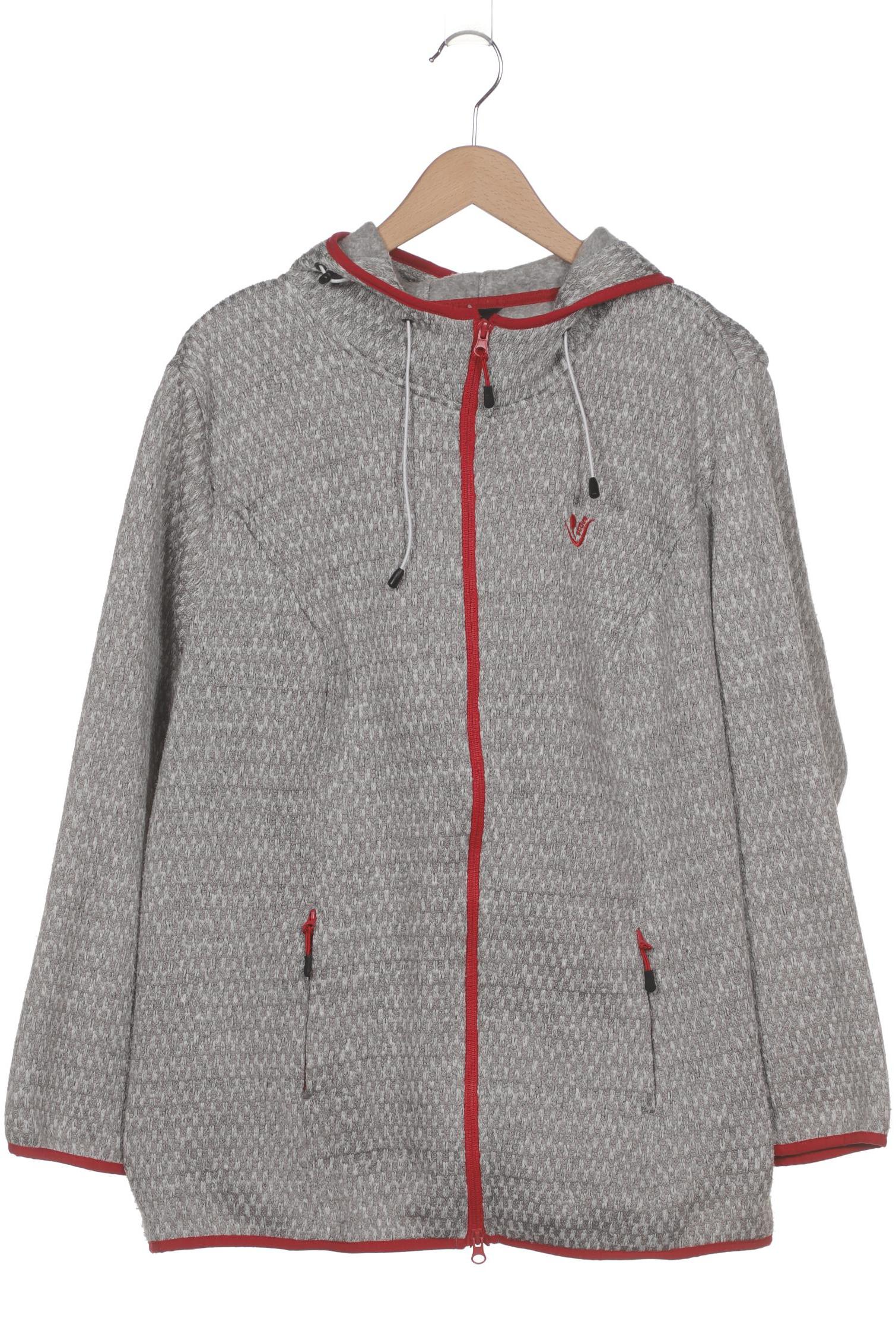 

Ulla Popken Damen Kapuzenpullover, grau, Gr. 46
