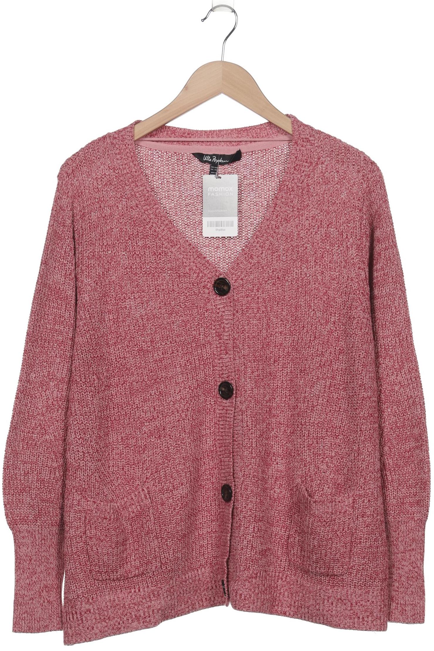 

Ulla Popken Damen Strickjacke, pink, Gr. 46