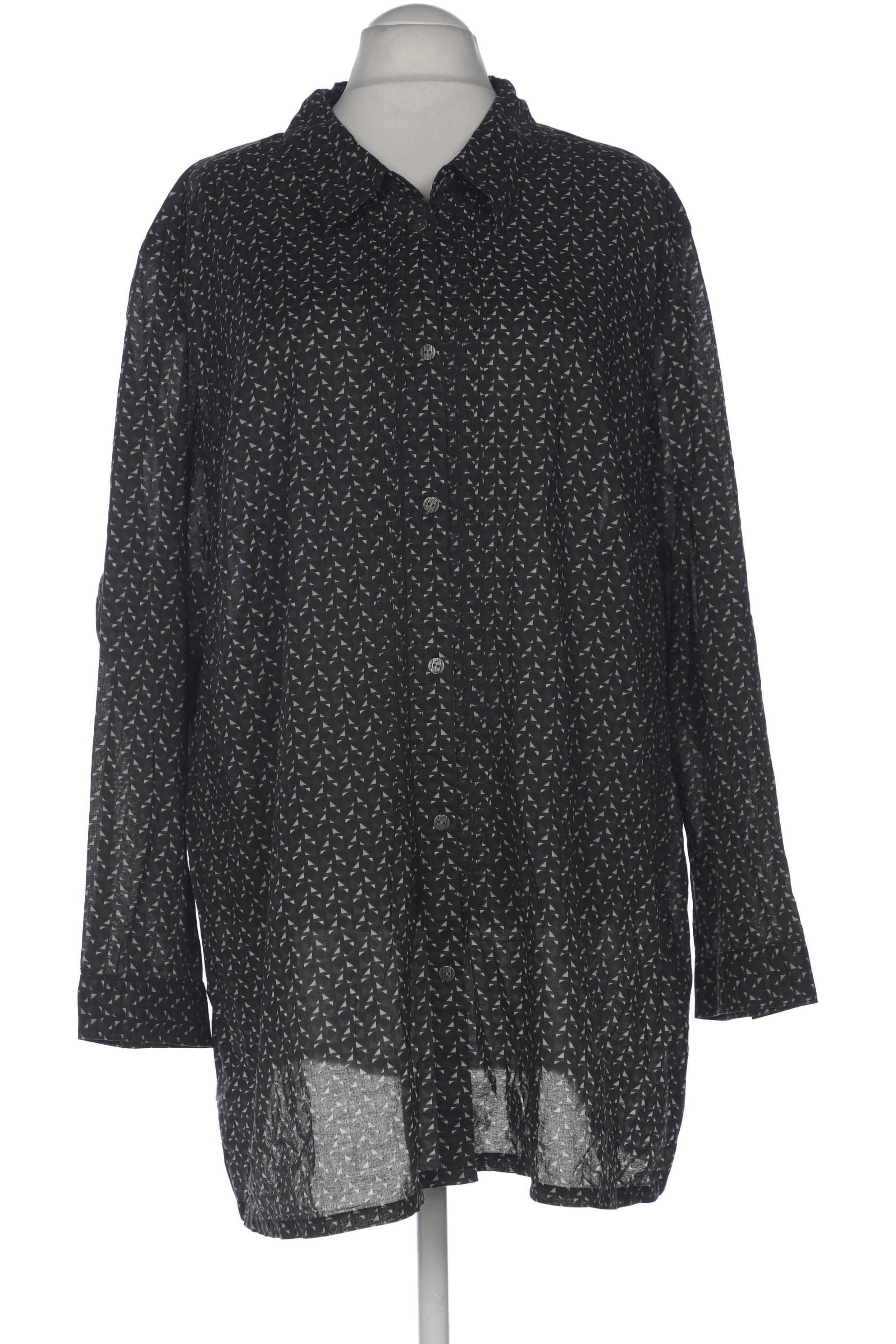

Ulla Popken Damen Bluse, schwarz, Gr. 58