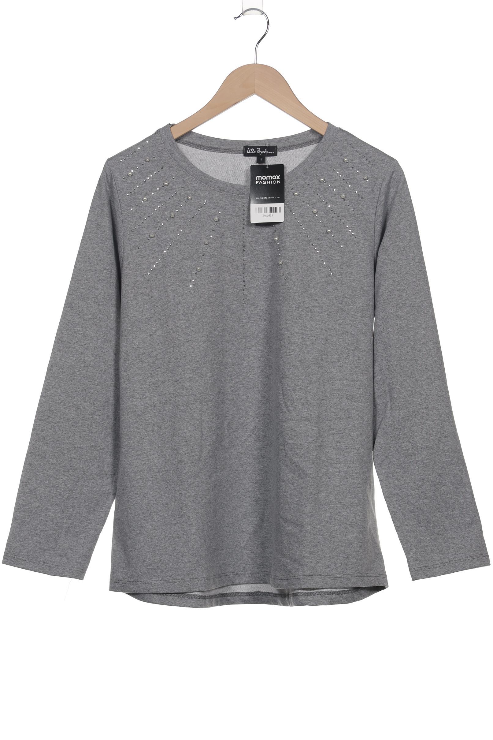 

Ulla Popken Damen Sweatshirt, grau, Gr. 46